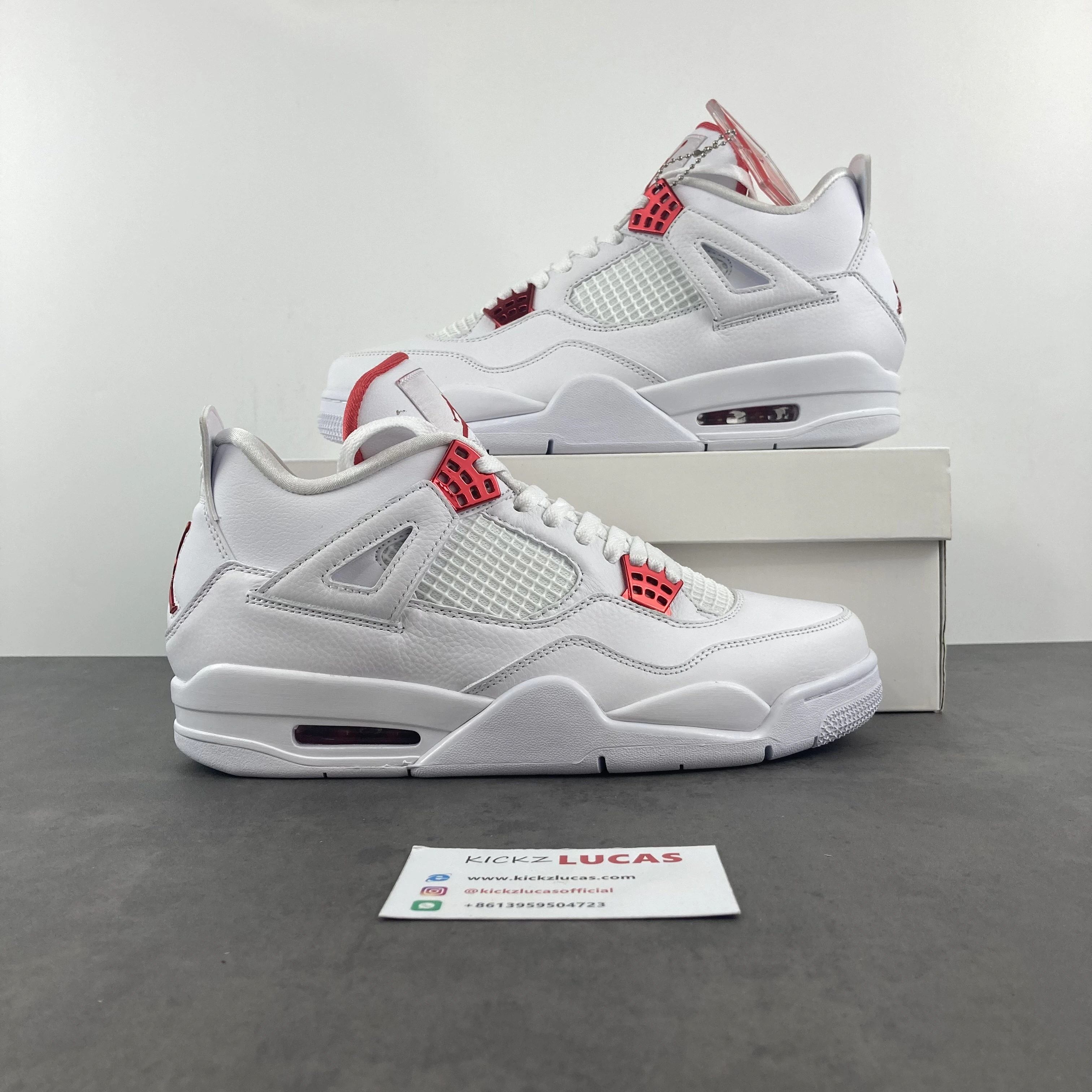 Air Jordan 4 Retro Metallic Red CT8527- StreetReady 1995