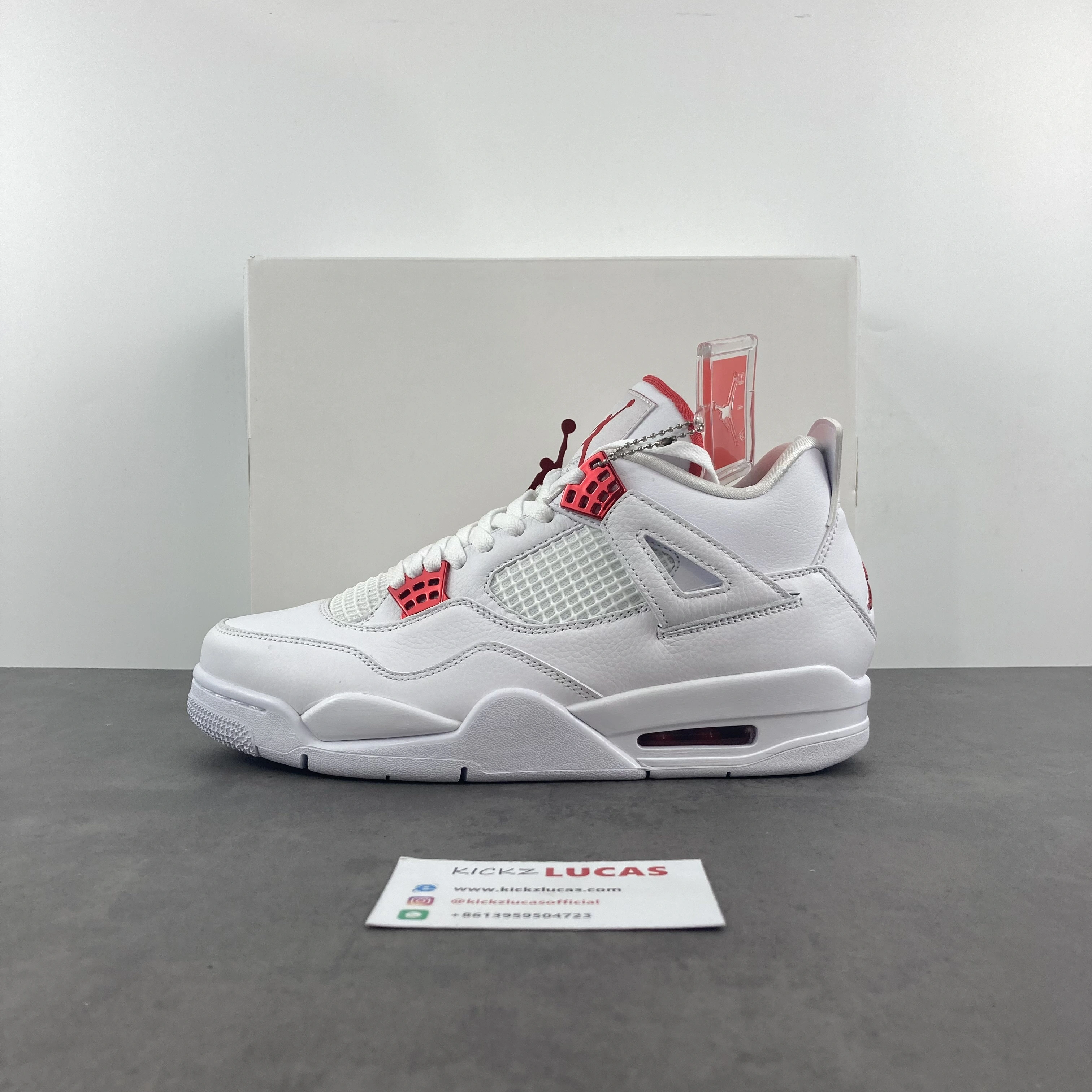 Air Jordan 4 Retro Metallic Red CT8527- StreetReady 1995
