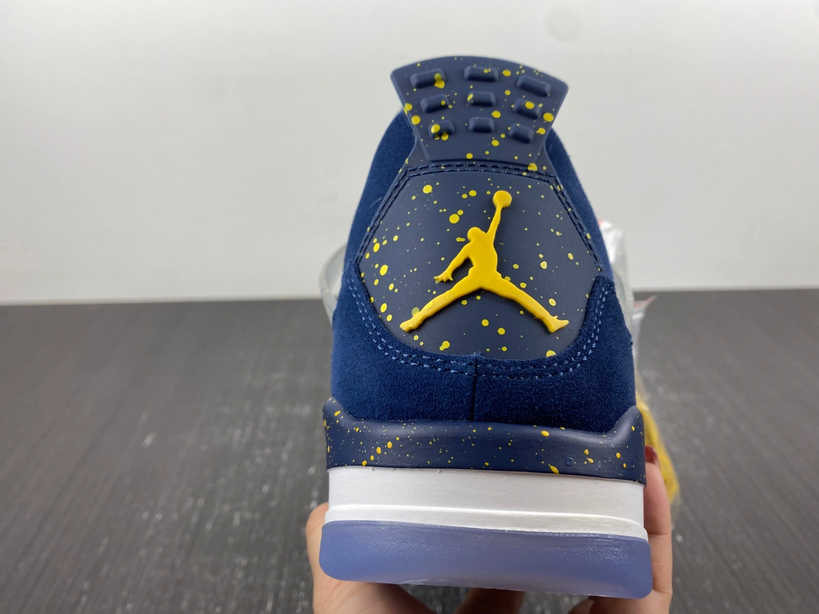Air Jordan 4 Retro Michigan (PE) AJ4- EyeCatching 1976