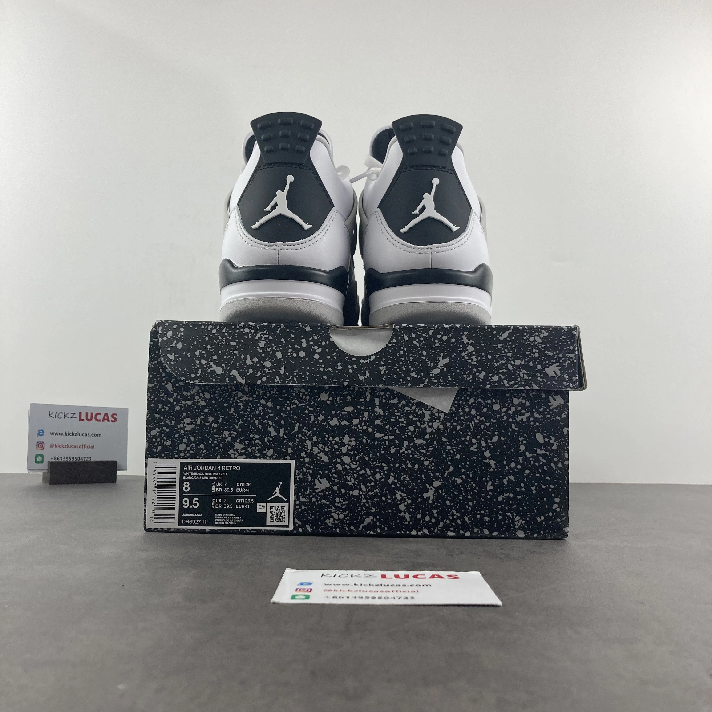 Air Jordan 4 Retro Military Black DH6927- Timeless 1988