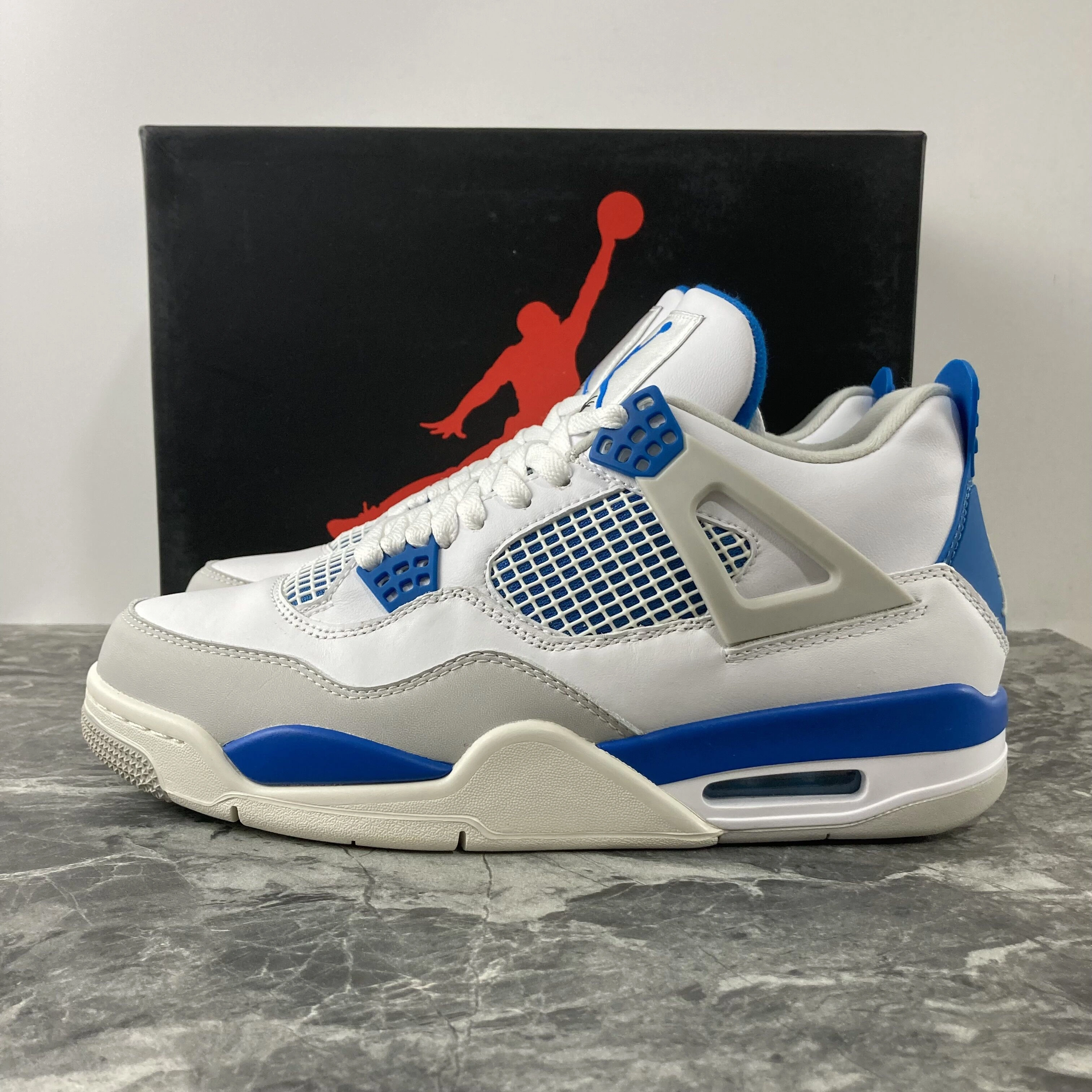 Air Jordan 4 Retro Military Blue 308497- RelaxedFit 2010