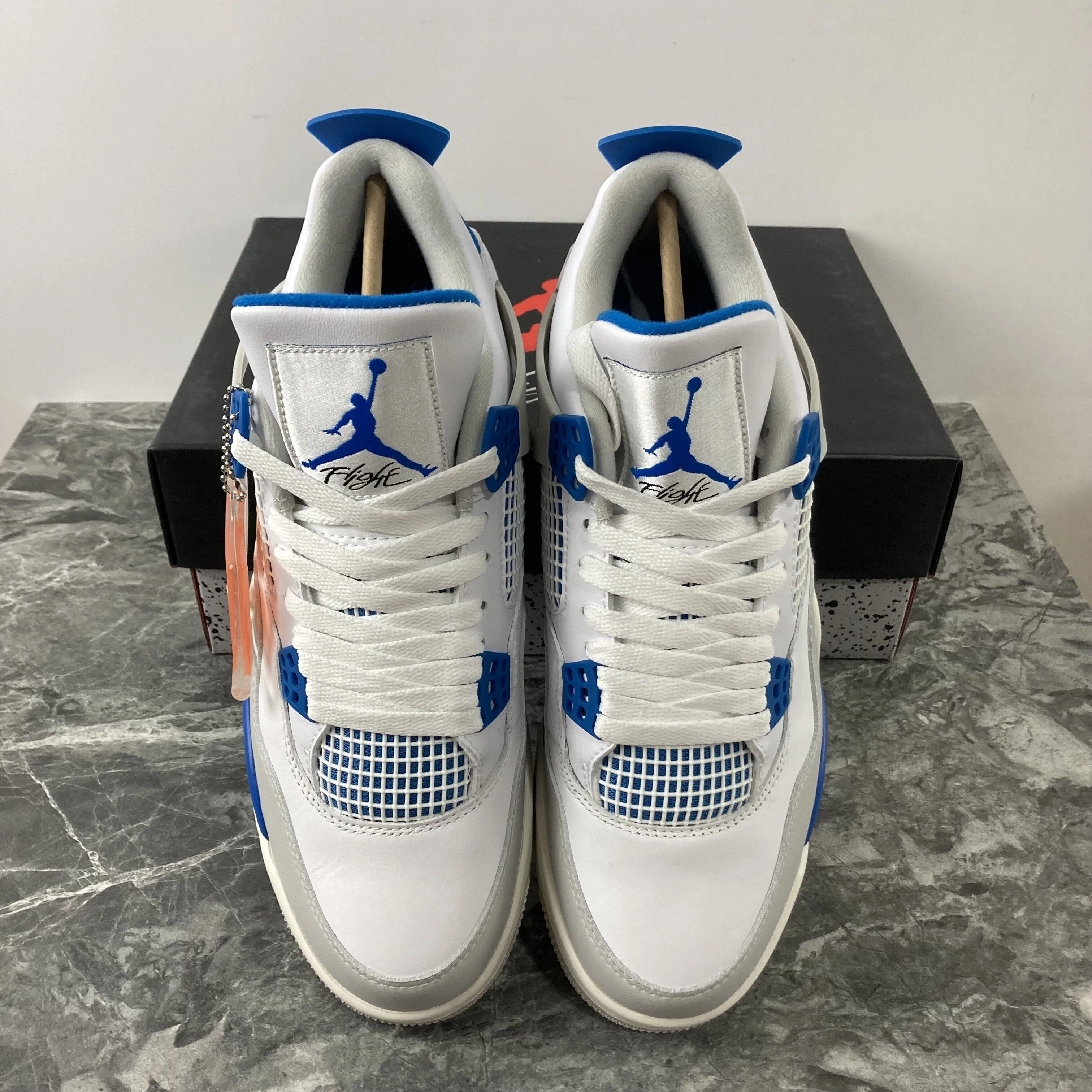 Air Jordan 4 Retro Military Blue 308497- RelaxedFit 2010
