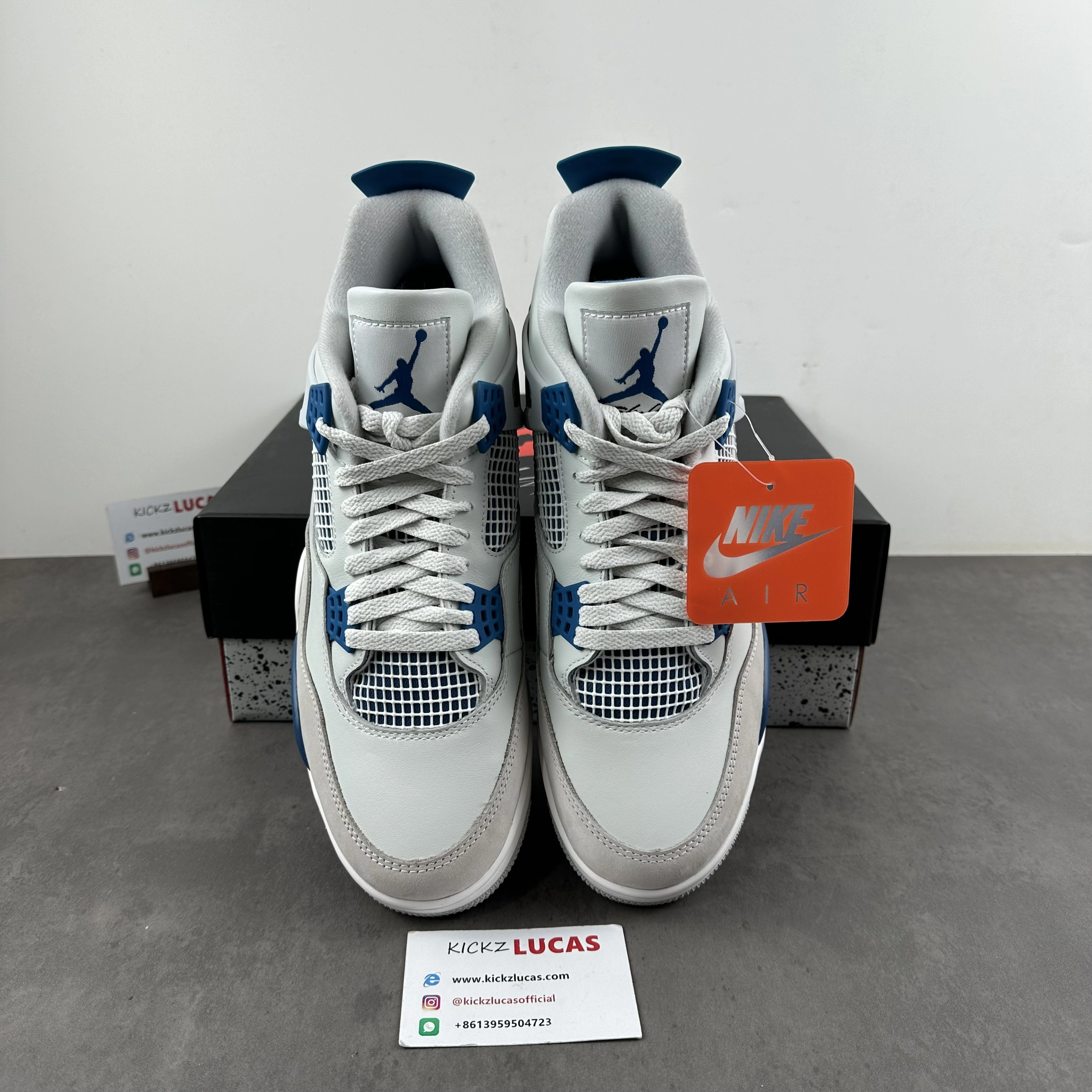 Air Jordan 4 Retro Military Blue FV5029- Breathable 1939
