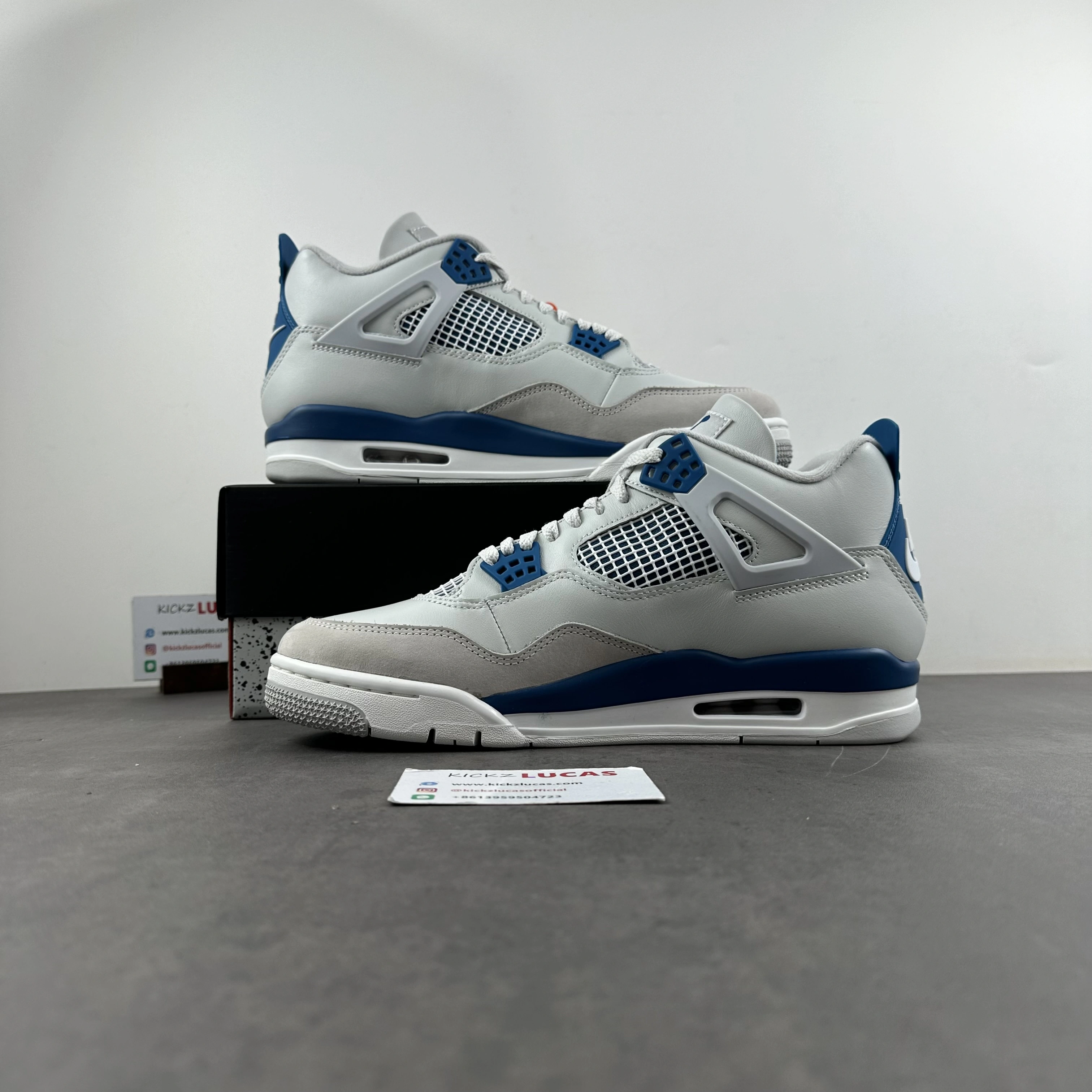 Air Jordan 4 Retro Military Blue FV5029- Breathable 1939