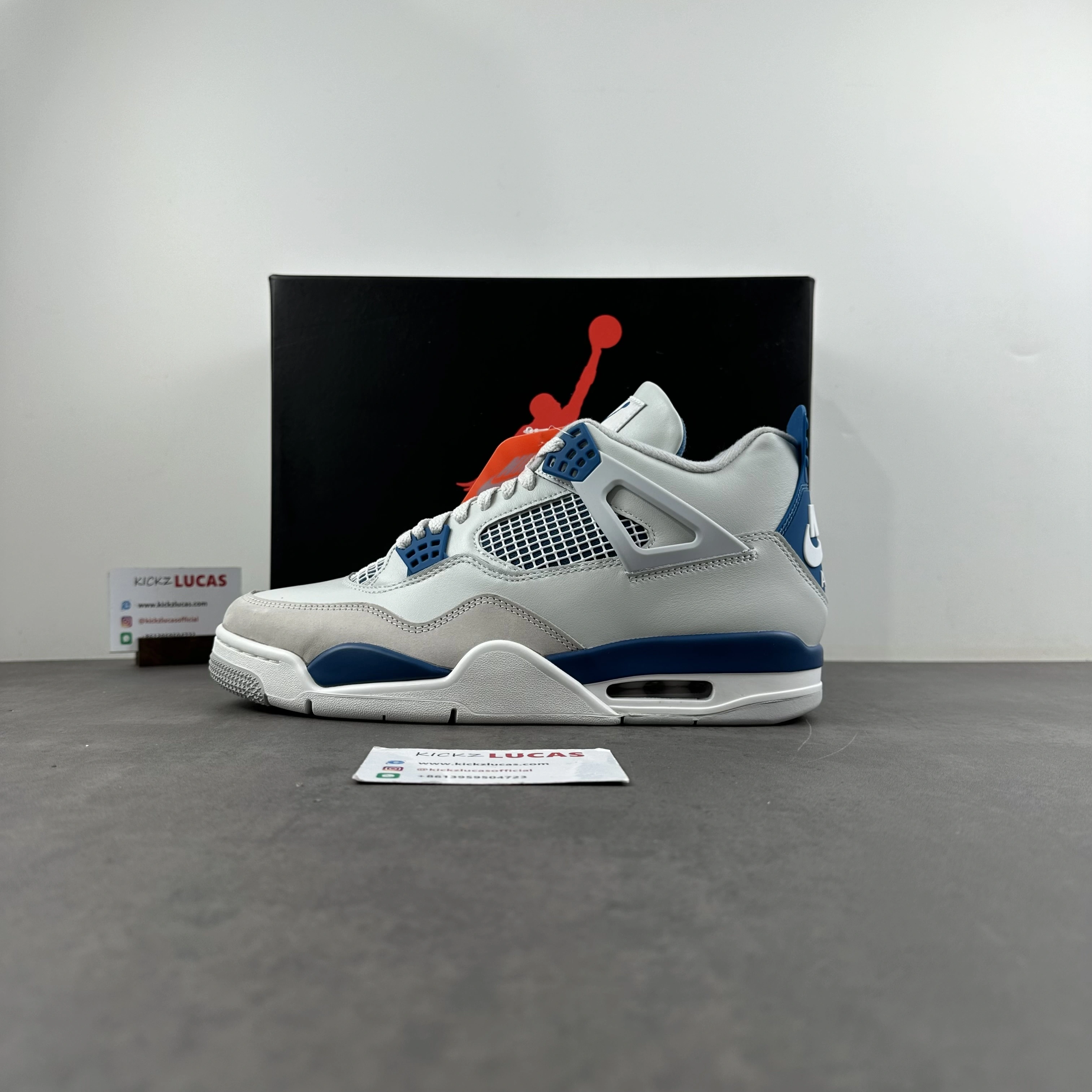 Air Jordan 4 Retro Military Blue FV5029- Breathable 1939