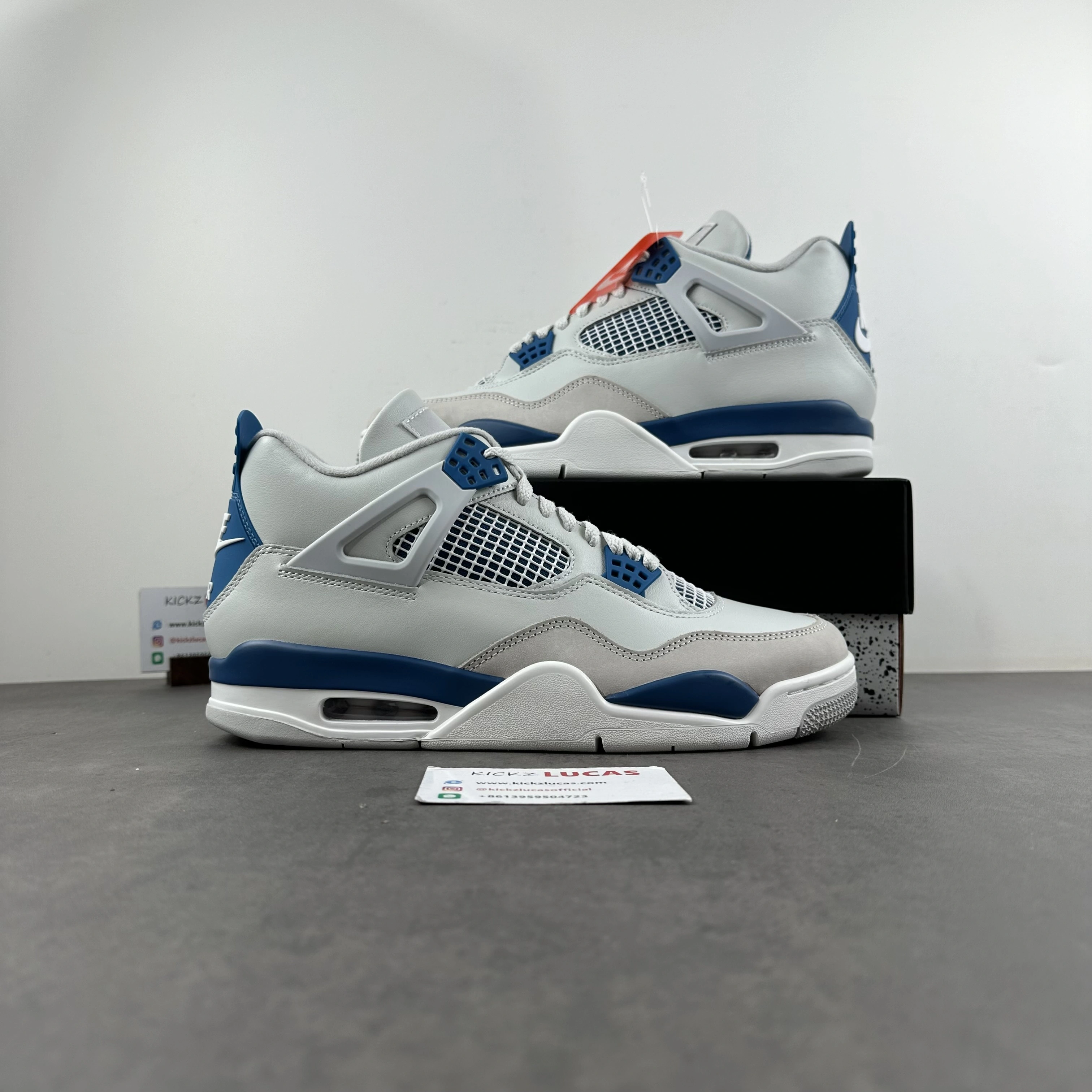Air Jordan 4 Retro Military Blue FV5029- Breathable 1939