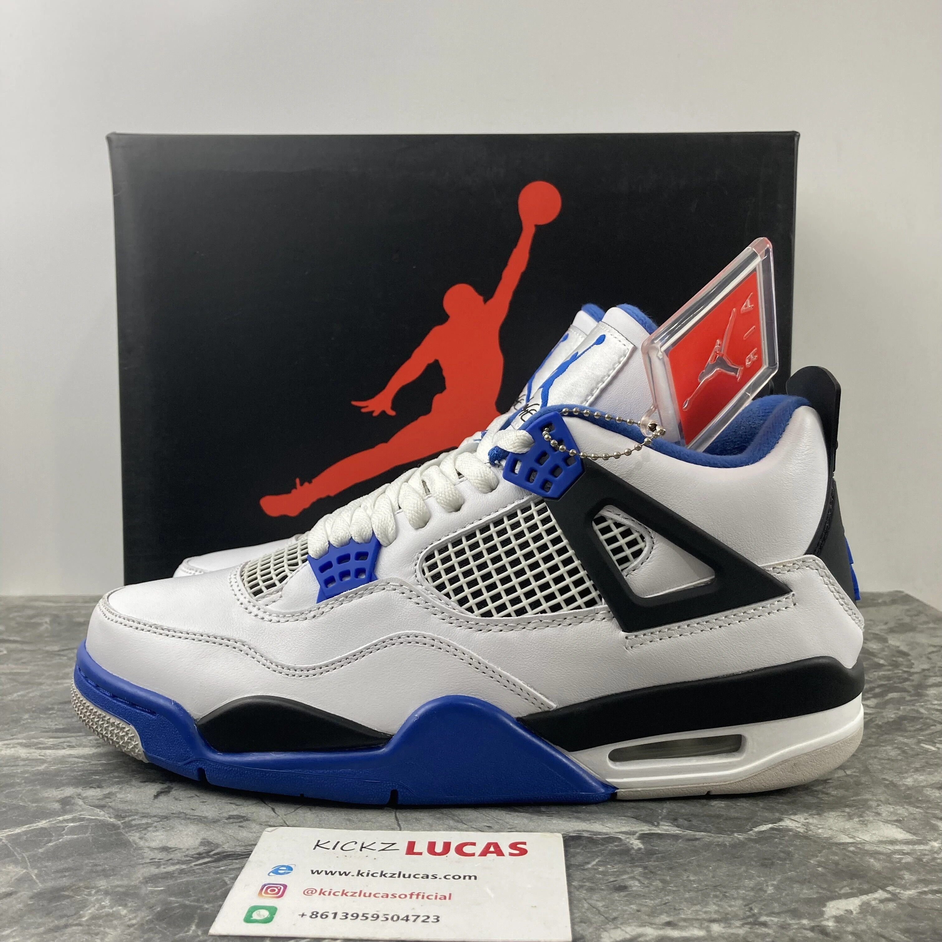 Air Jordan 4 Retro Motorsports 308497- WellDesigned 2013
