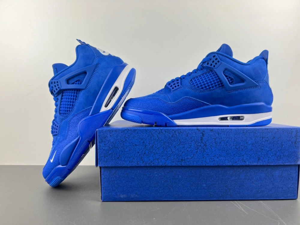 Modern Air Jordan 4 Retro OG SP Nigel Sylvester Blue HF4340- 1897