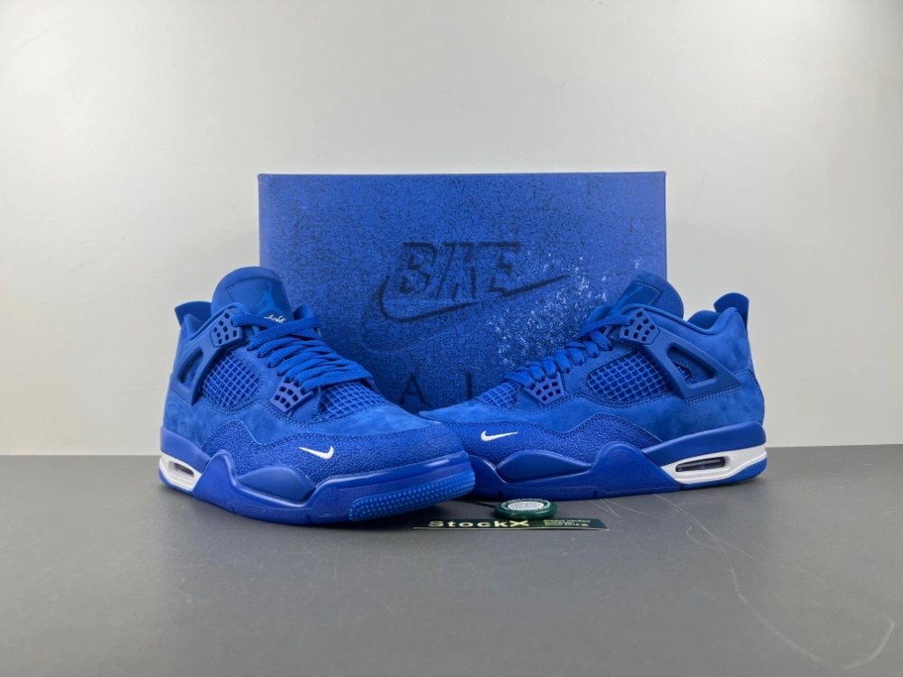 Modern Air Jordan 4 Retro OG SP Nigel Sylvester Blue HF4340- 1897