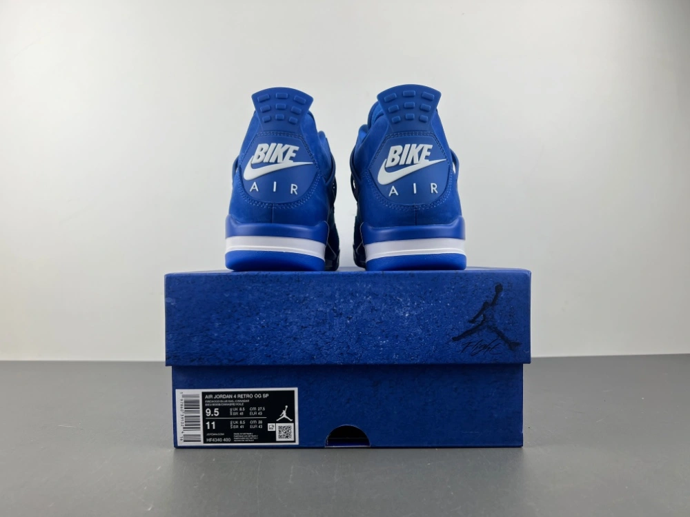 Modern Air Jordan 4 Retro OG SP Nigel Sylvester Blue HF4340- 1897