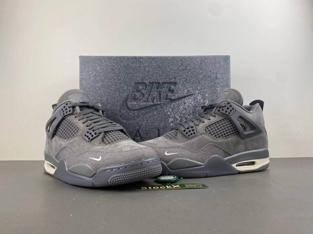 Bright Air Jordan 4 Retro OG SP Nigel Sylvester Grey HF4340- 1893