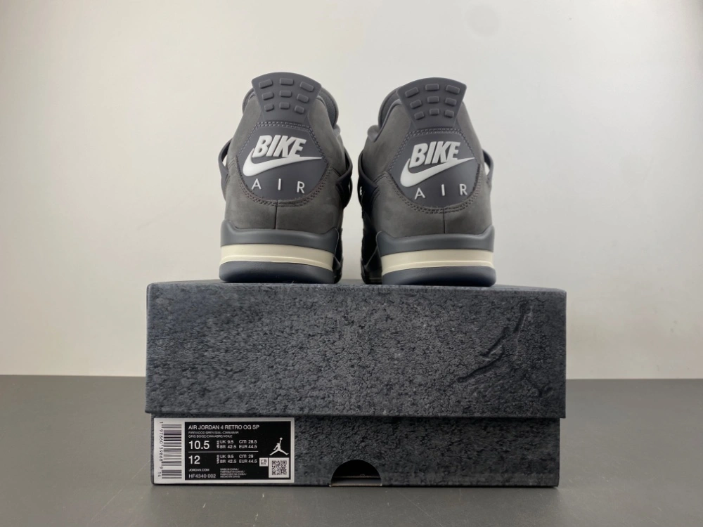 Bright Air Jordan 4 Retro OG SP Nigel Sylvester Grey HF4340- 1893