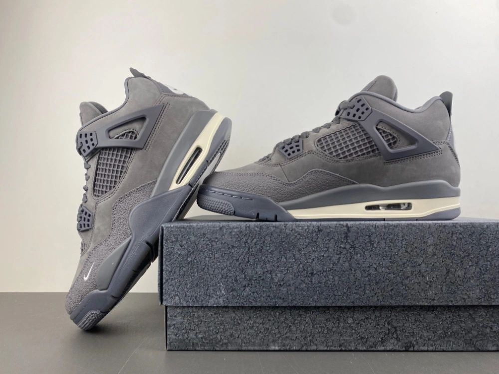 Bright Air Jordan 4 Retro OG SP Nigel Sylvester Grey HF4340- 1893