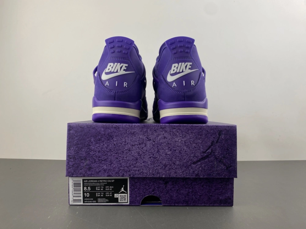 Air Jordan 4 Retro OG SP Nigel Sylvester Purple HF4340- AllSeason 1889