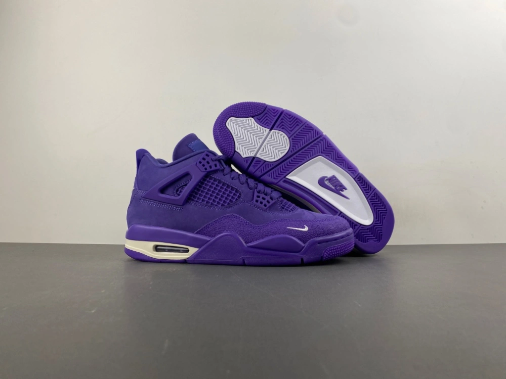Air Jordan 4 Retro OG SP Nigel Sylvester Purple HF4340- AllSeason 1889
