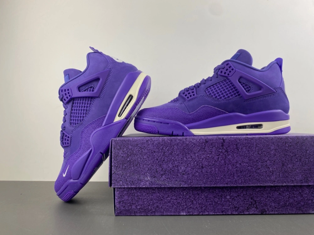 Air Jordan 4 Retro OG SP Nigel Sylvester Purple HF4340- AllSeason 1889