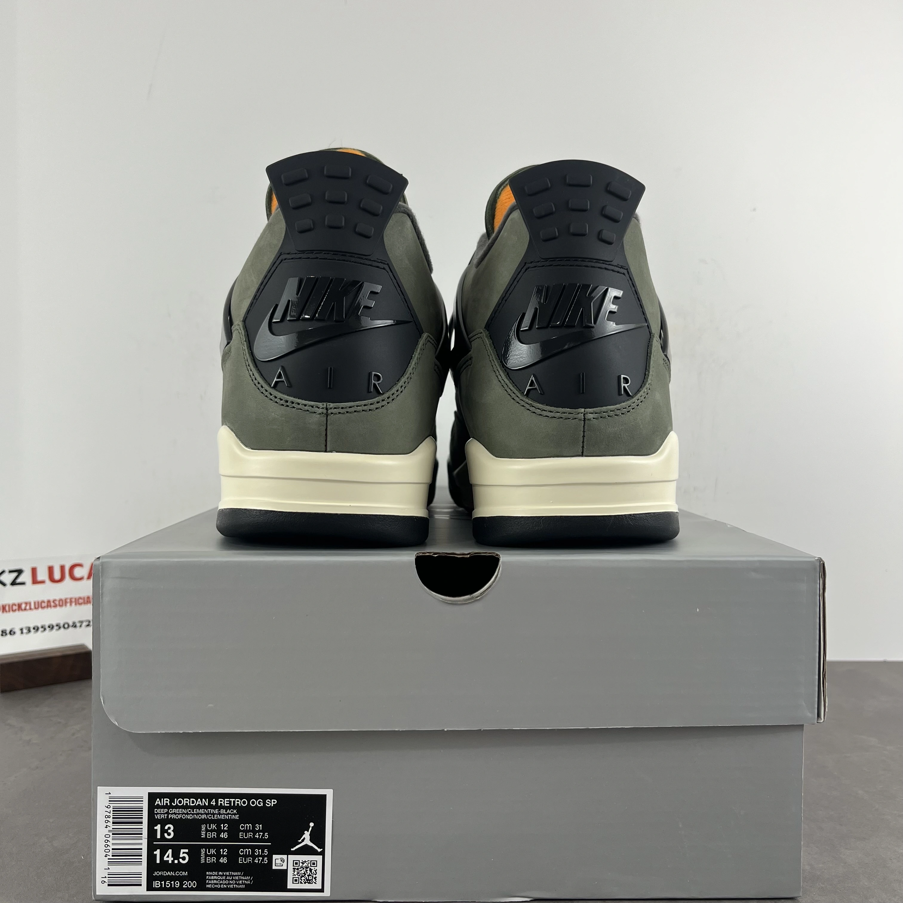 Air Jordan 4 Retro OG SP Undefeated (2025) IB1519- Seasonal 1898