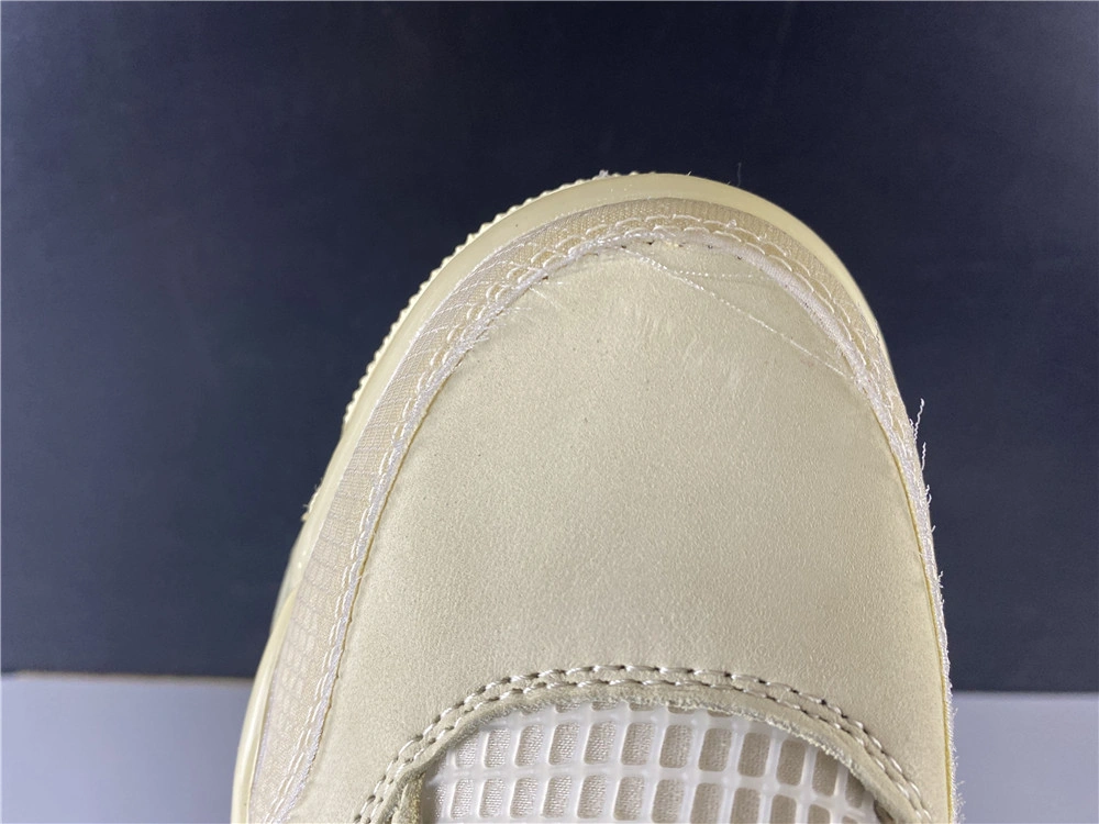 Unisex Air Jordan 4 Retro Off-White Sail CV9388- 1998