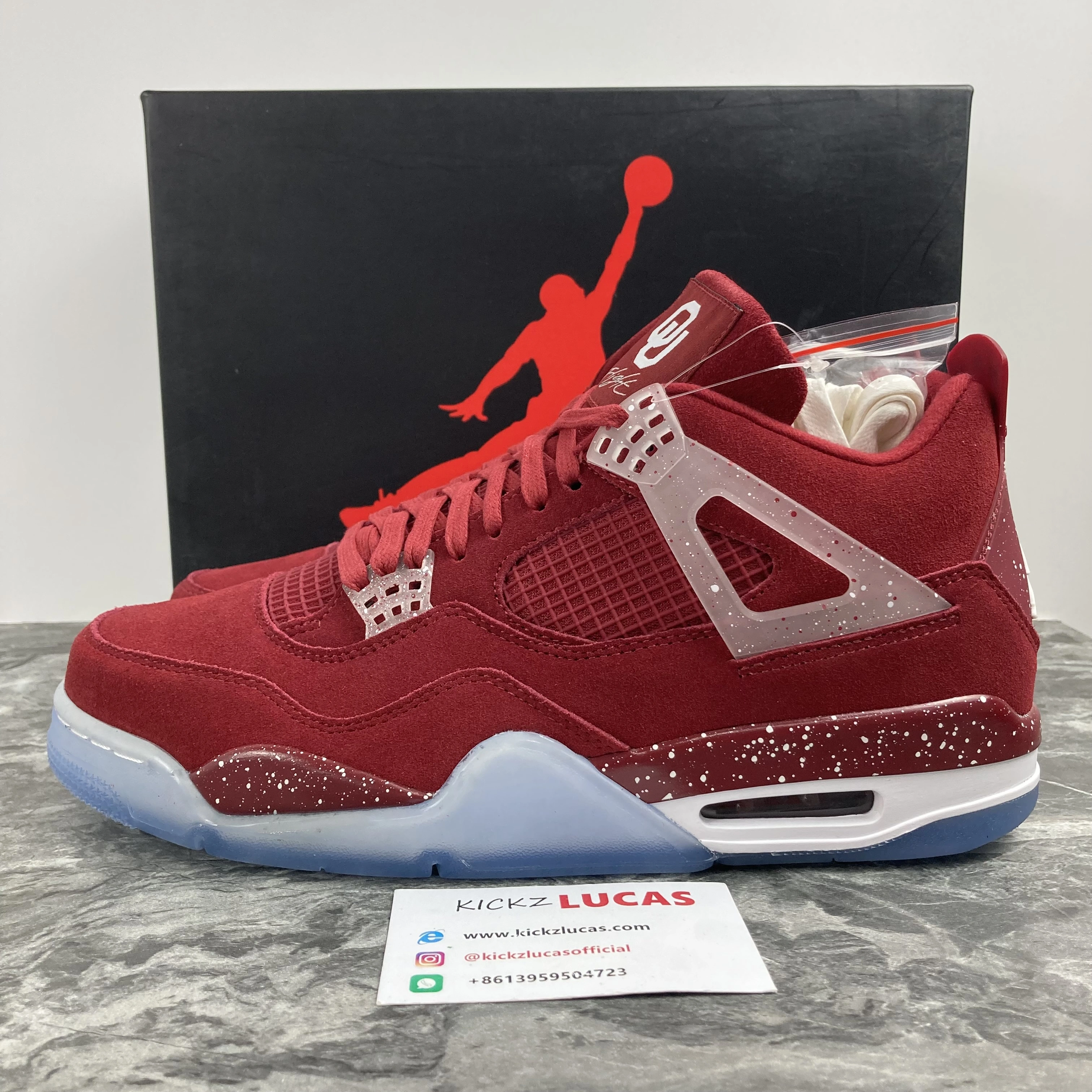 Air Jordan 4 Retro Oklahoma Sooners PE SU18 MNJDLS 731 LN Premium 1996