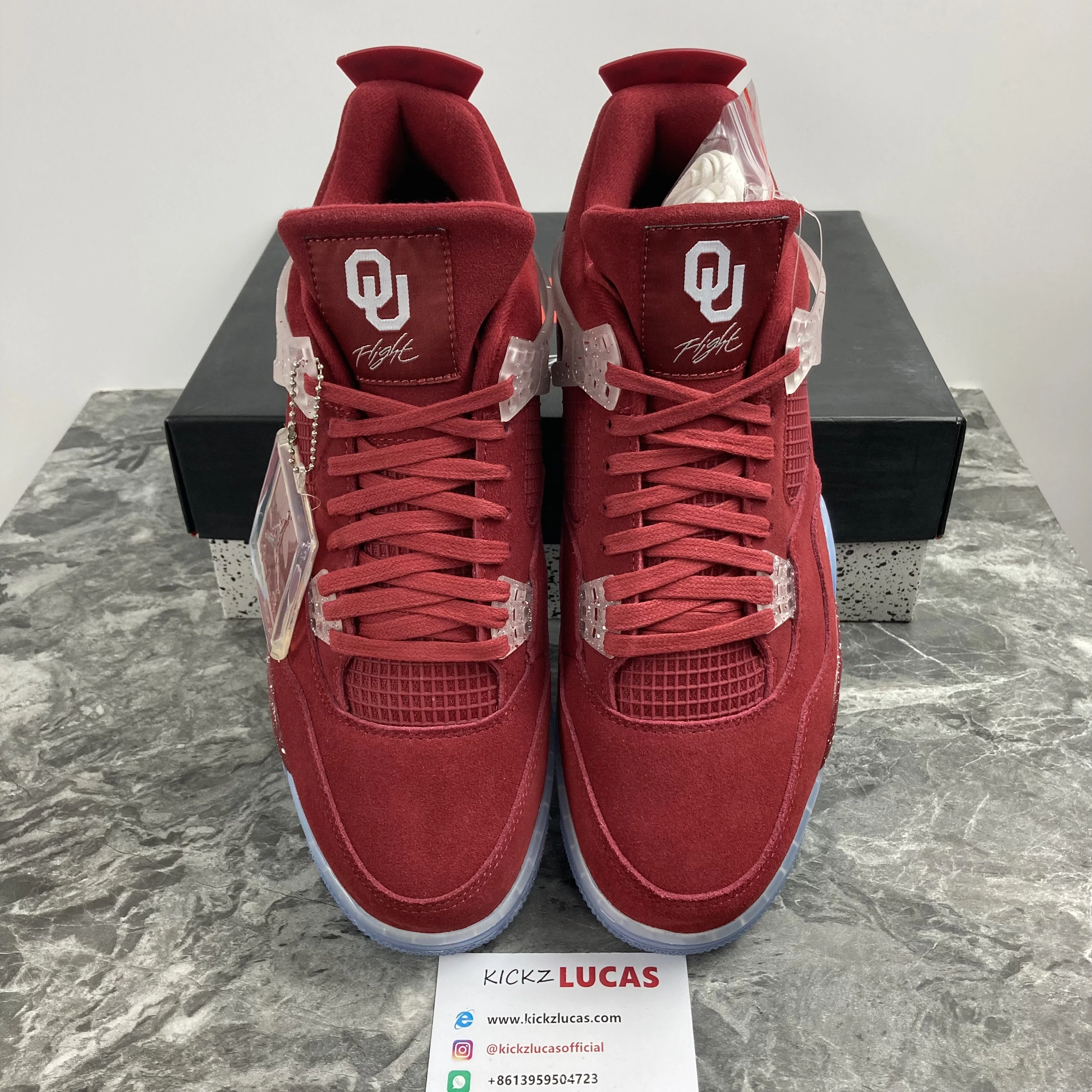 Air Jordan 4 Retro Oklahoma Sooners PE SU18 MNJDLS 731 LN Premium 1996