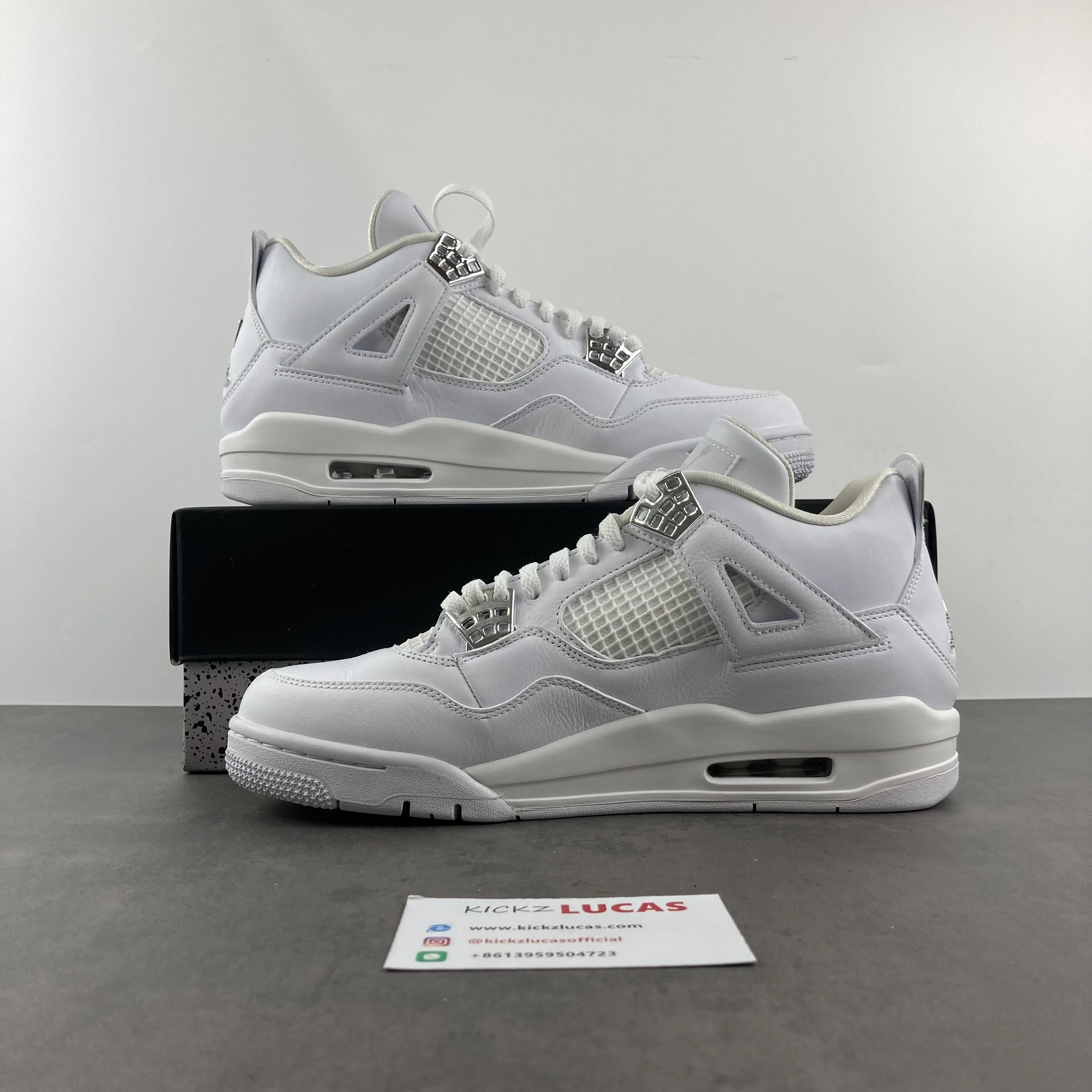 Sophisticated Air Jordan 4 Retro Pure Money 308497- 1986