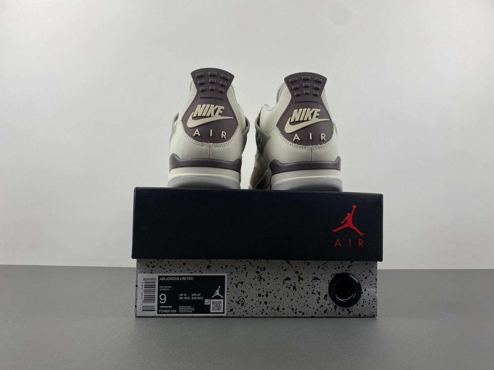 HighQuality Air Jordan 4 Retro Raised By Women FZ4801- 1933