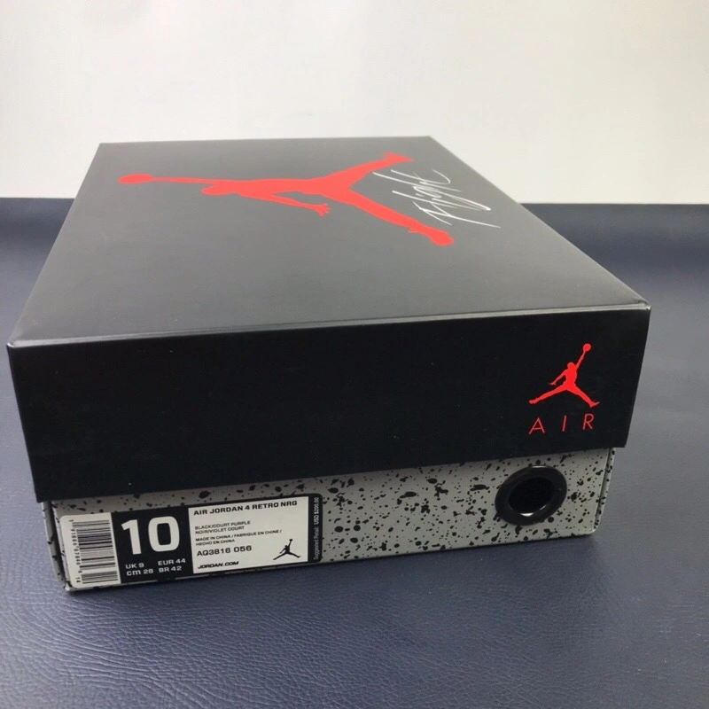 Air Jordan 4 Retro Raptors Drake OVO AQ3816- Breathable 2001