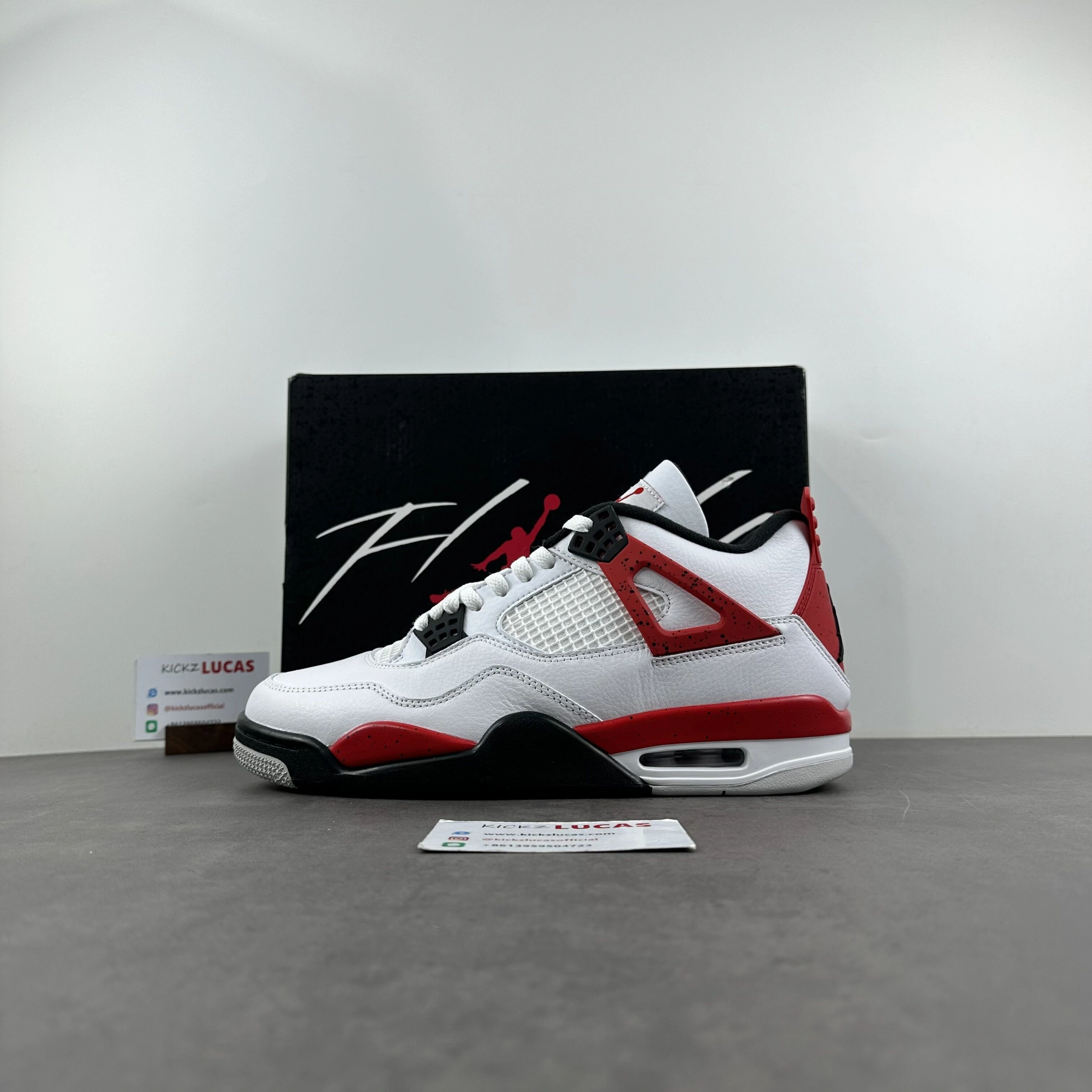 QuickDry Air Jordan 4 Retro Red Cement DH6927- 1966