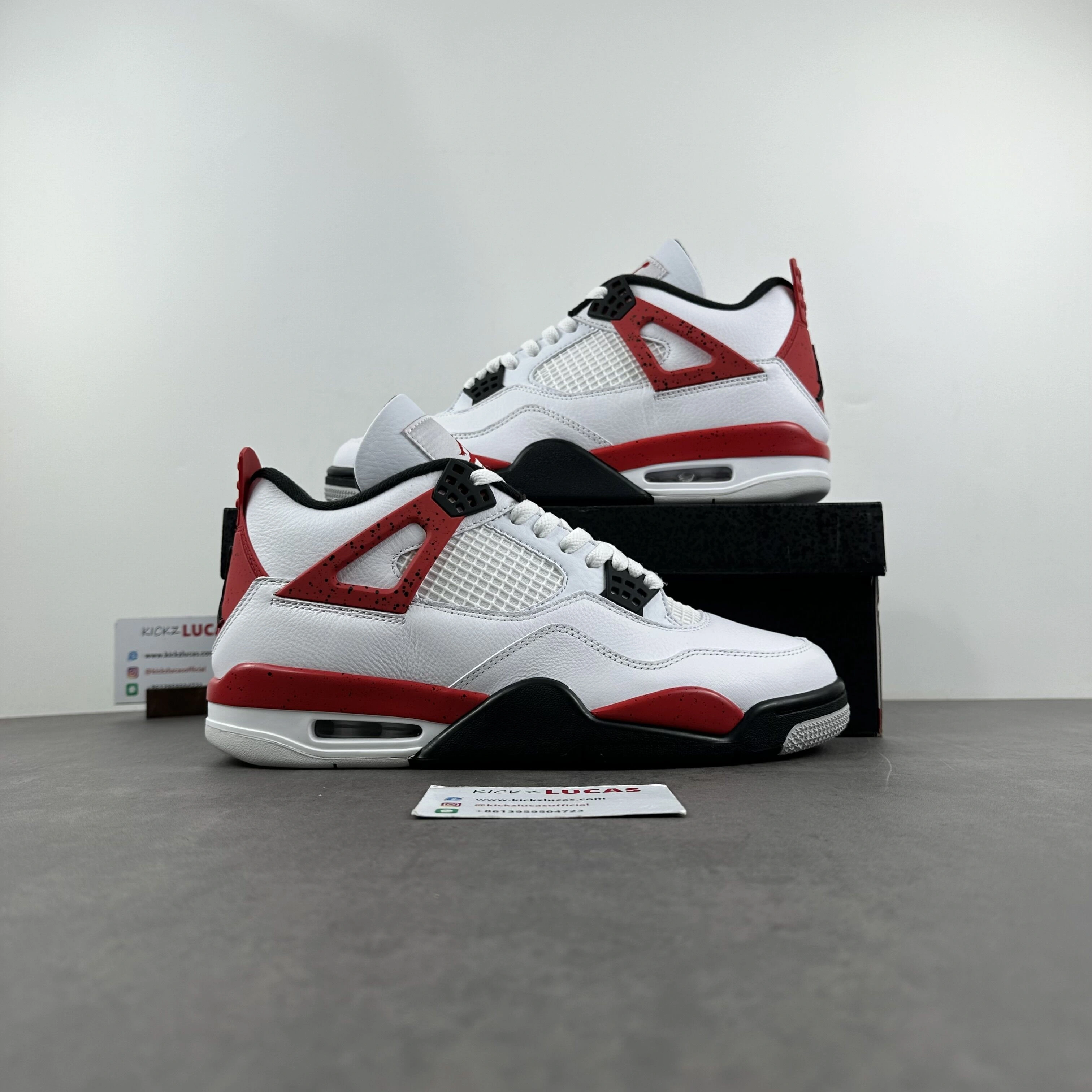 QuickDry Air Jordan 4 Retro Red Cement DH6927- 1966