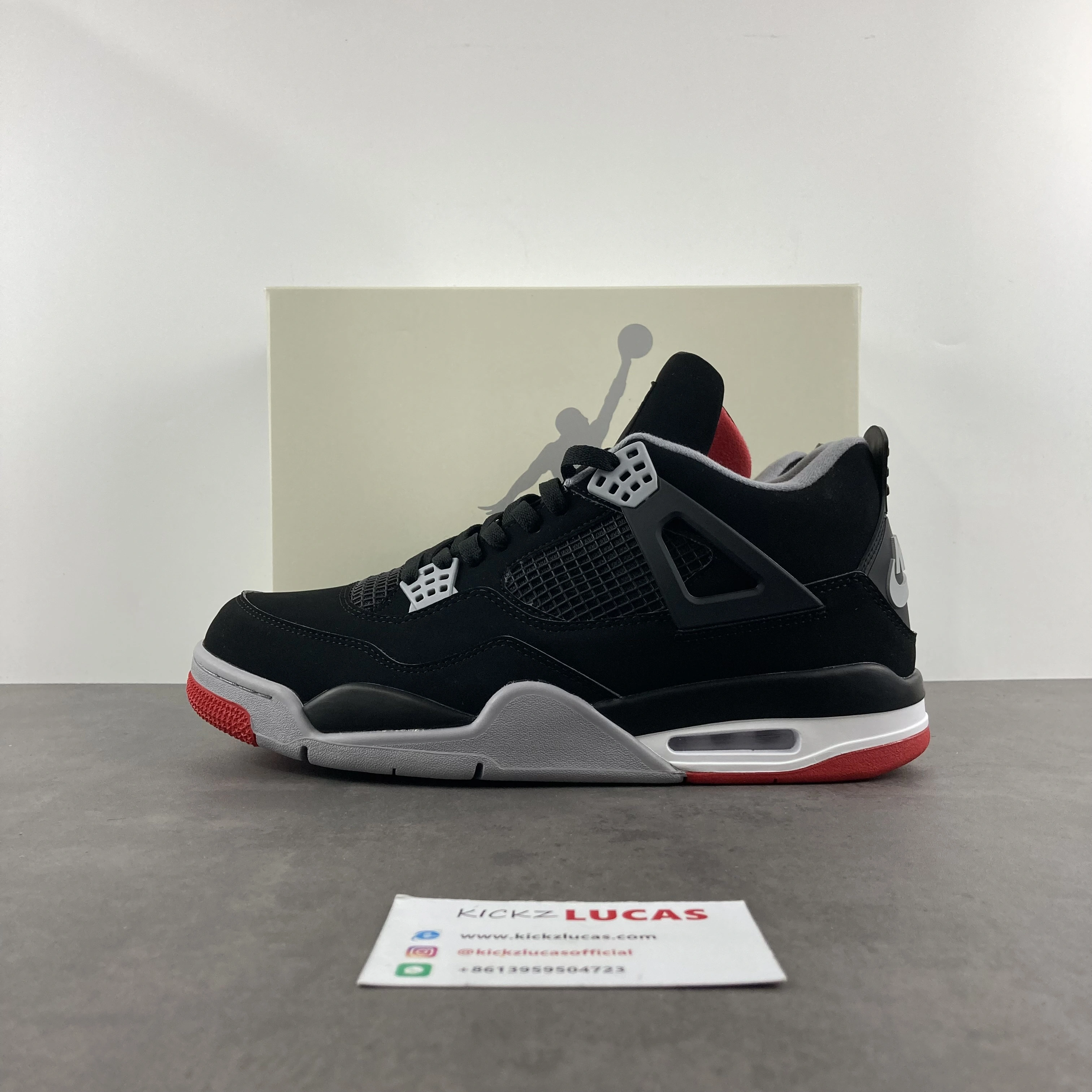 Air Jordan 4 Retro SB Bred DR5415- Bright 1967