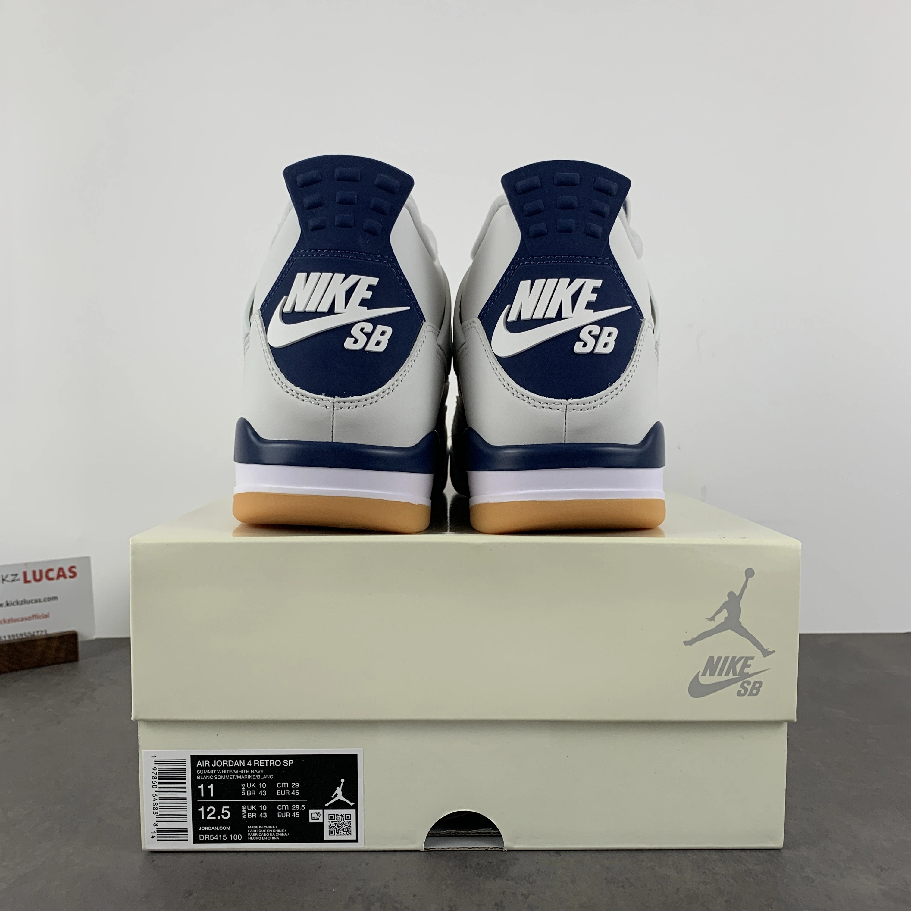 Air Jordan 4 Retro SB Navy DR5415- HighQuality 1964