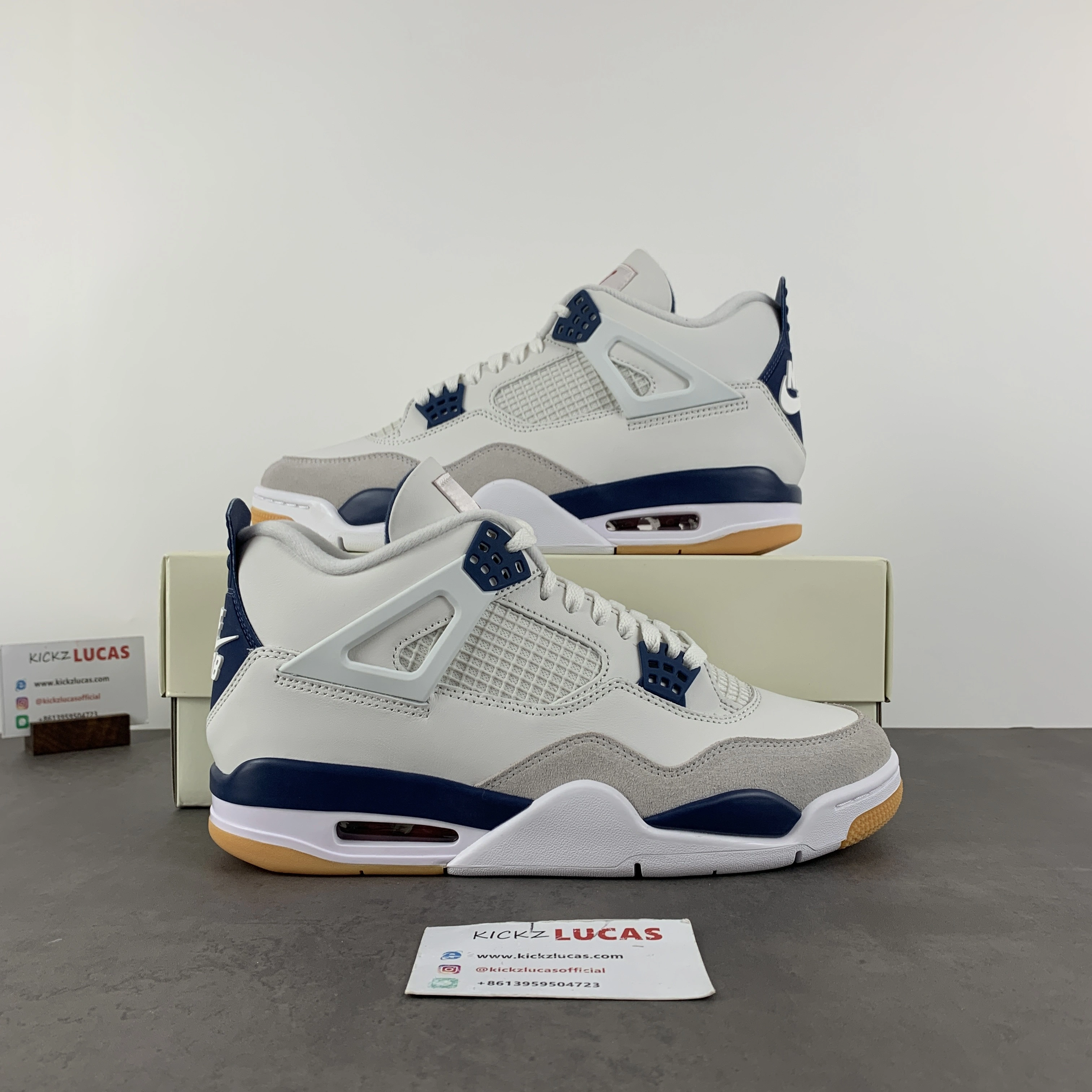 Air Jordan 4 Retro SB Navy DR5415- HighQuality 1964