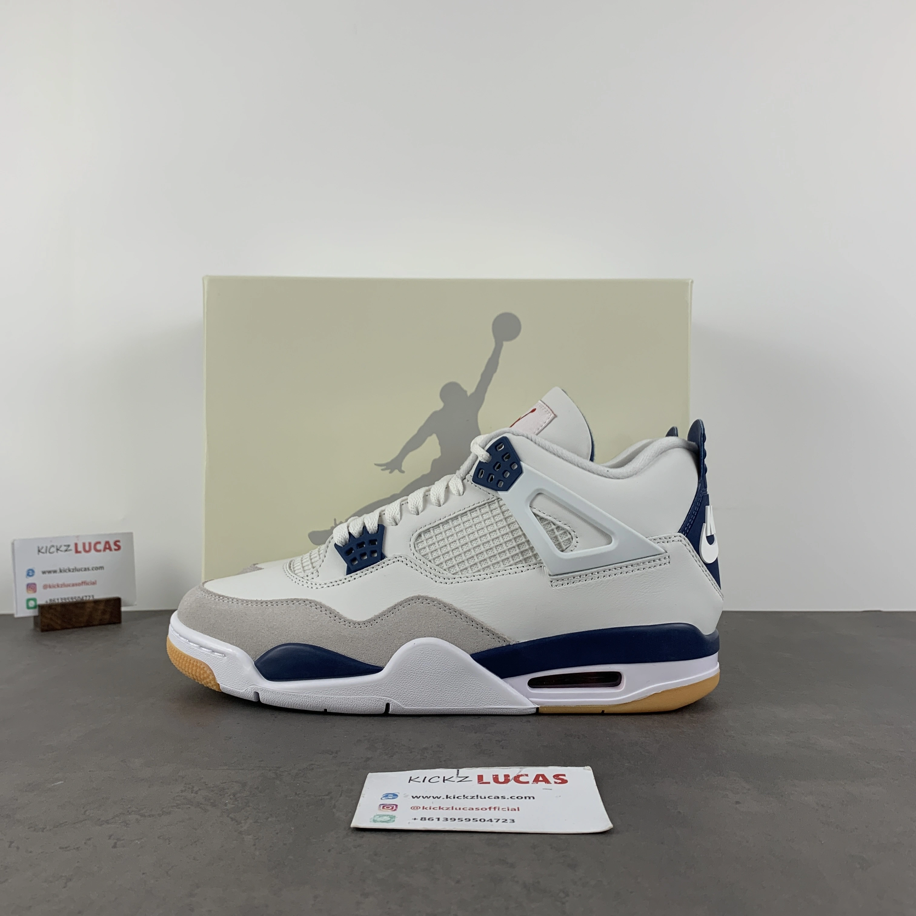 Air Jordan 4 Retro SB Navy DR5415- HighQuality 1964