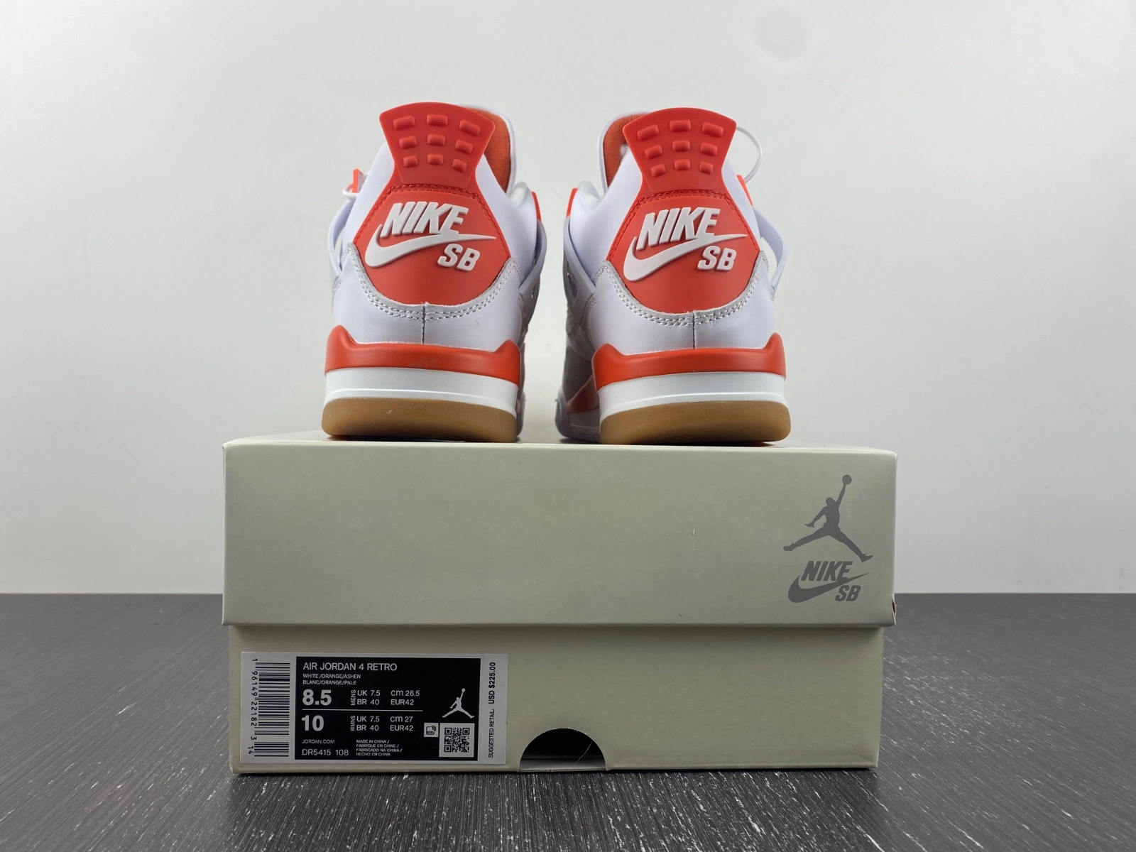 Air Jordan 4 Retro SB Orange DR5415- Thermal 1951