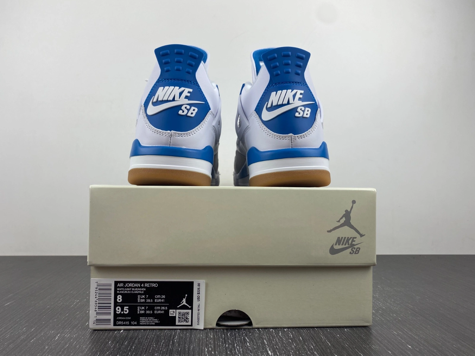 TopPick Air Jordan 4 Retro SB Pine Blue DR5415- 1957