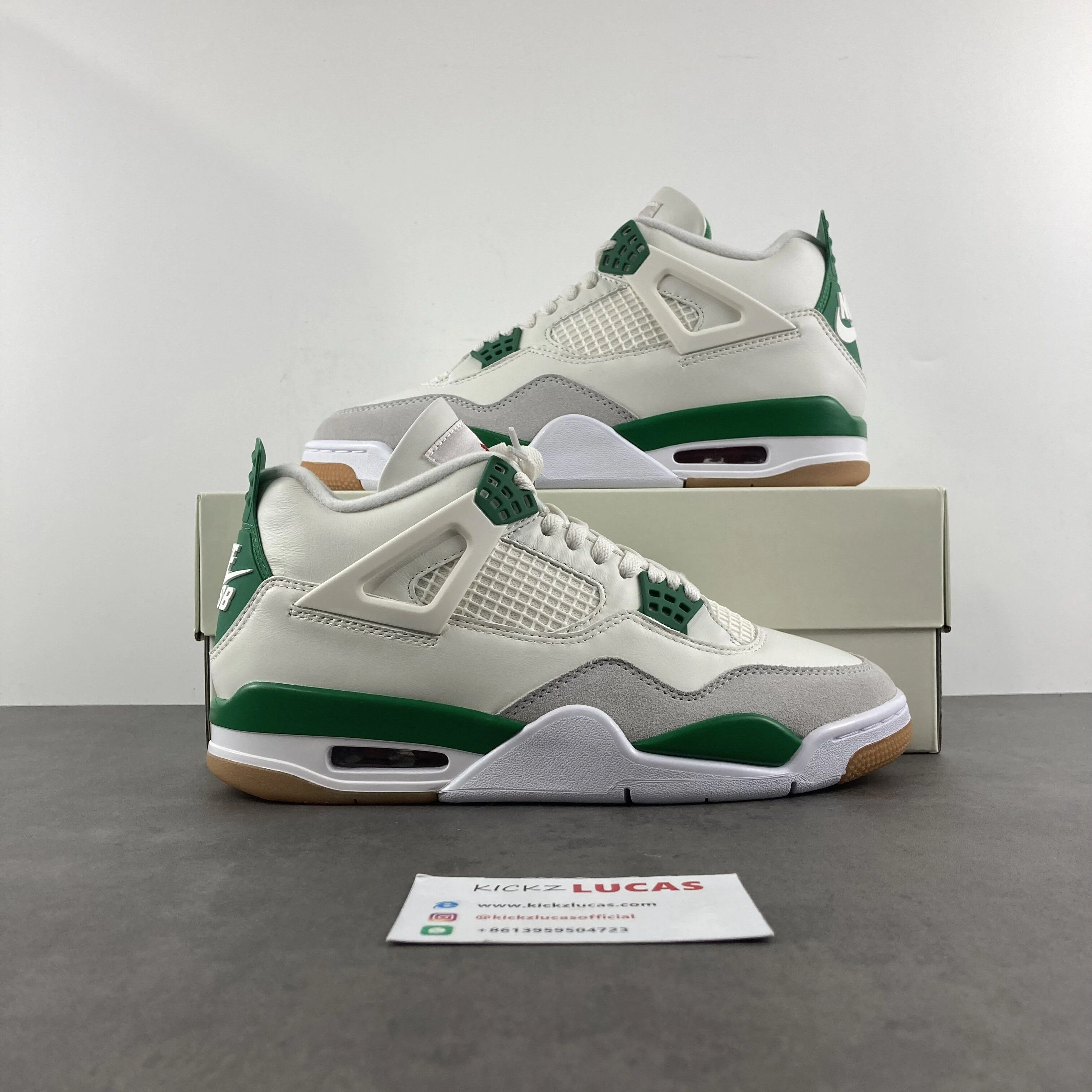 StreetReady Air Jordan 4 Retro SB Pine Green DR5415- 1969