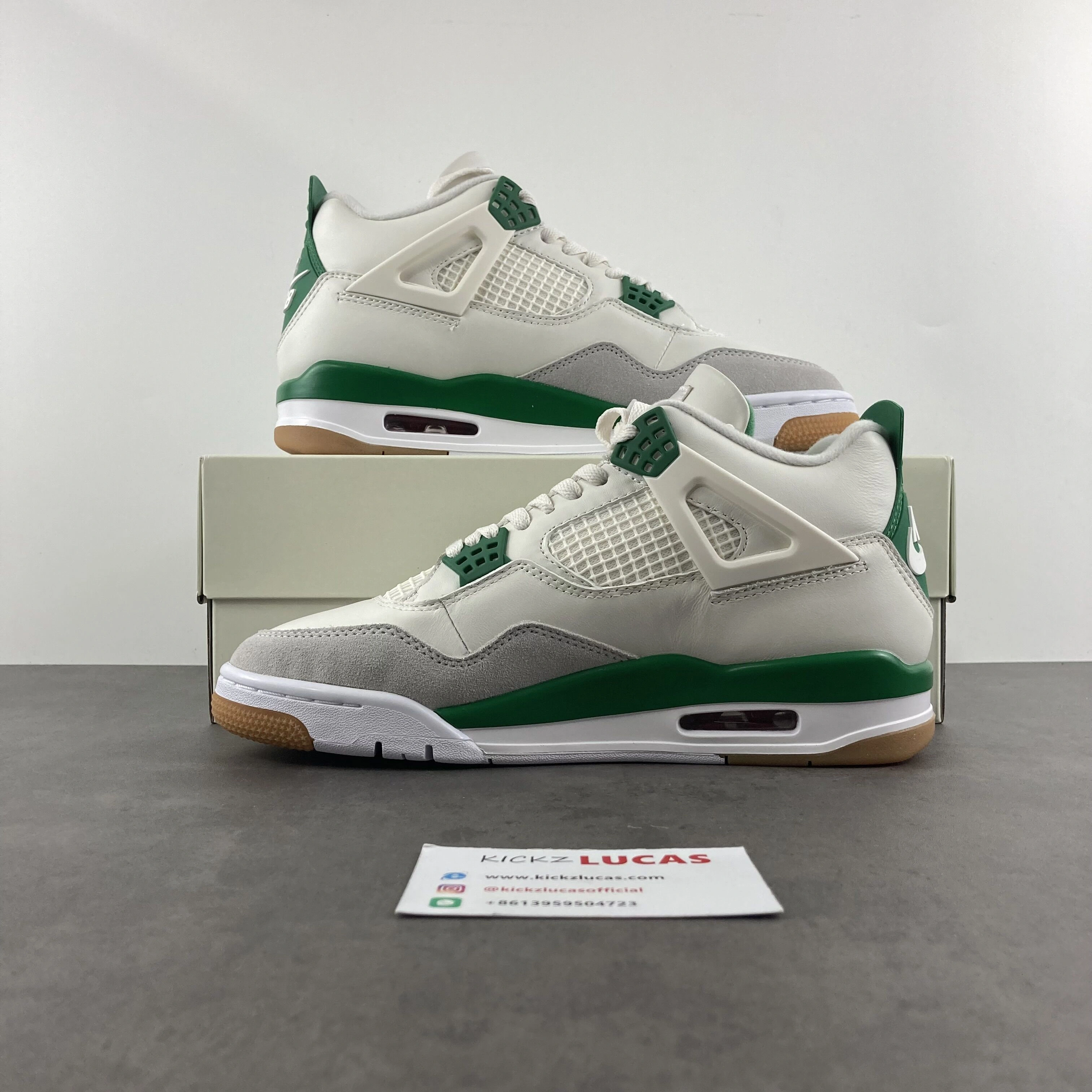 StreetReady Air Jordan 4 Retro SB Pine Green DR5415- 1969