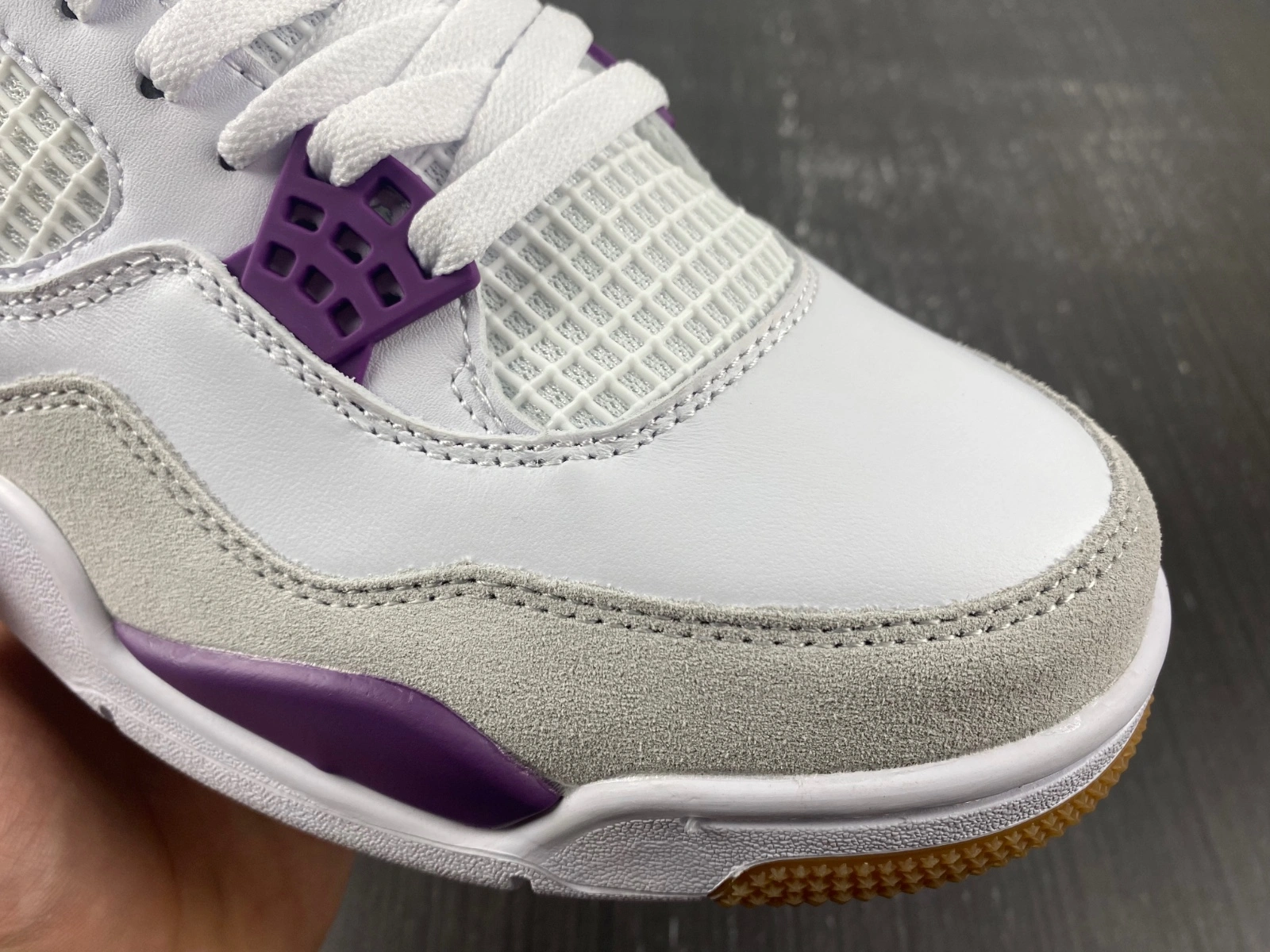 ZipUp Air Jordan 4 Retro SB Pine Purple DR5415- 1959