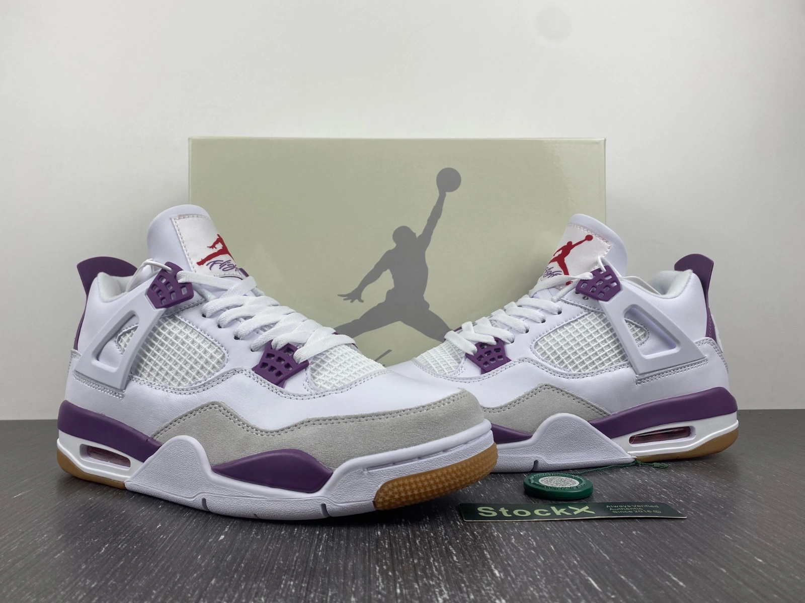 ZipUp Air Jordan 4 Retro SB Pine Purple DR5415- 1959