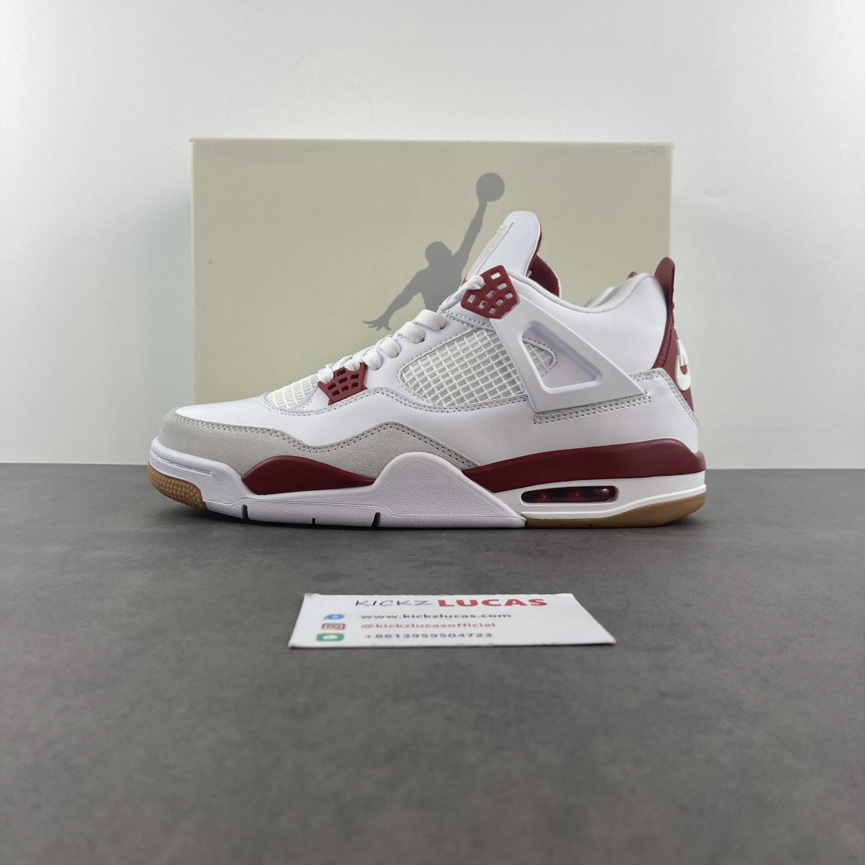 Air Jordan 4 Retro SB Pine Red DR5415- DailyWear 1962