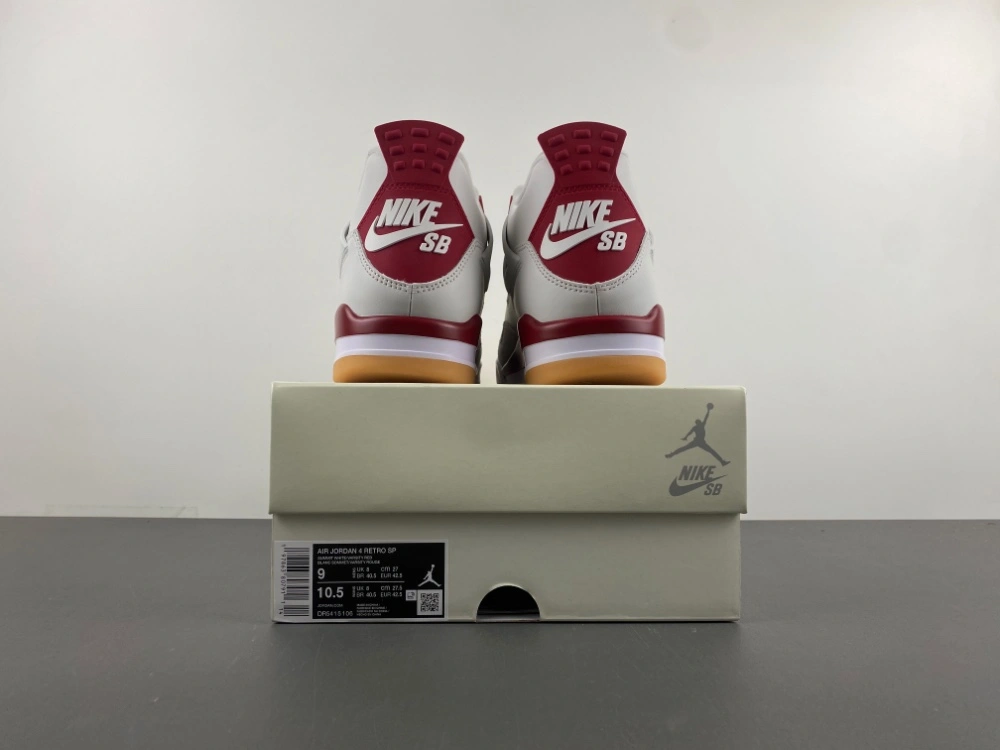 Air Jordan 4 Retro SB Varsity Red DR5415- GoAnywhere 1901