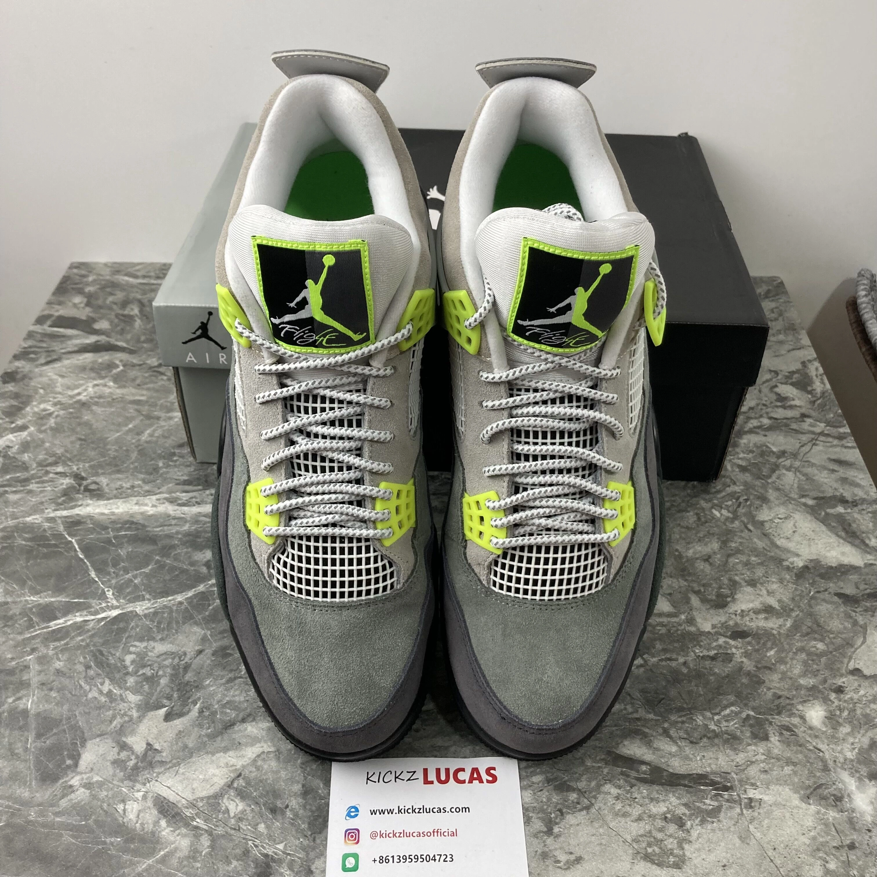 Durable Air Jordan 4 Retro SE 95 Neon CT5342- 2030