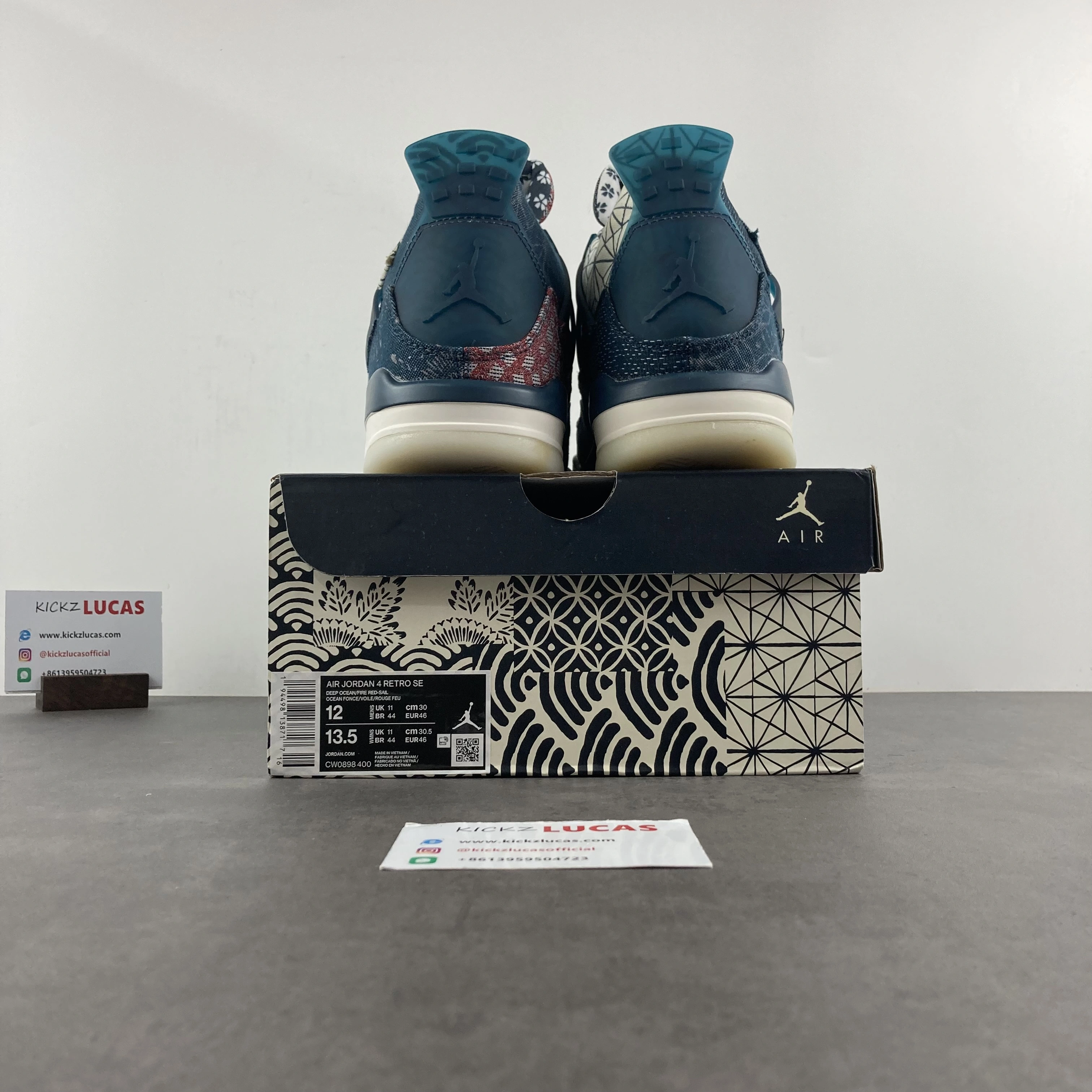 Air Jordan 4 Retro SE Sashiko CW0898- FlexibleFit 2036