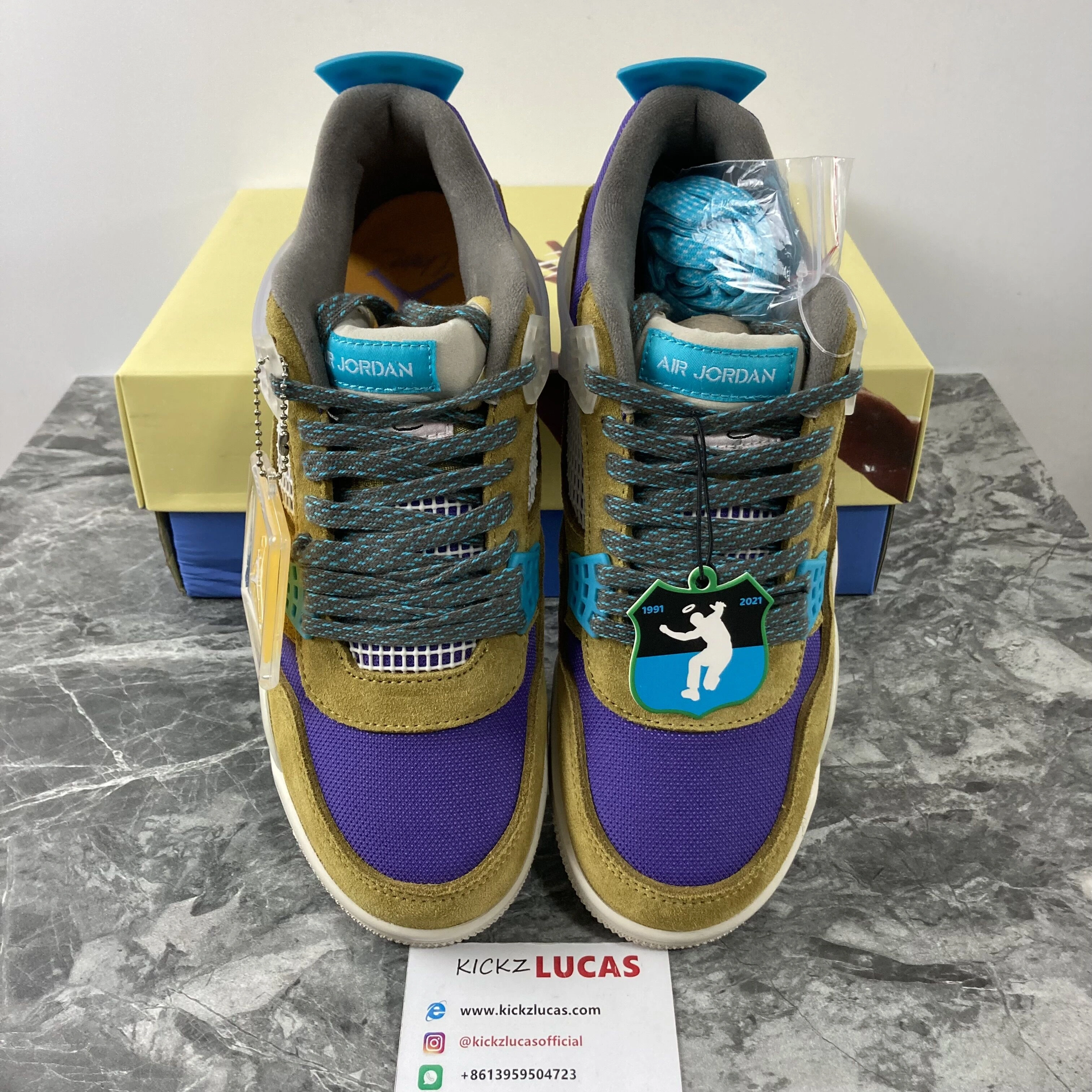 Air Jordan 4 Retro SP 30th Anniversary Union Desert Moss DJ5718- SportInspired 2000