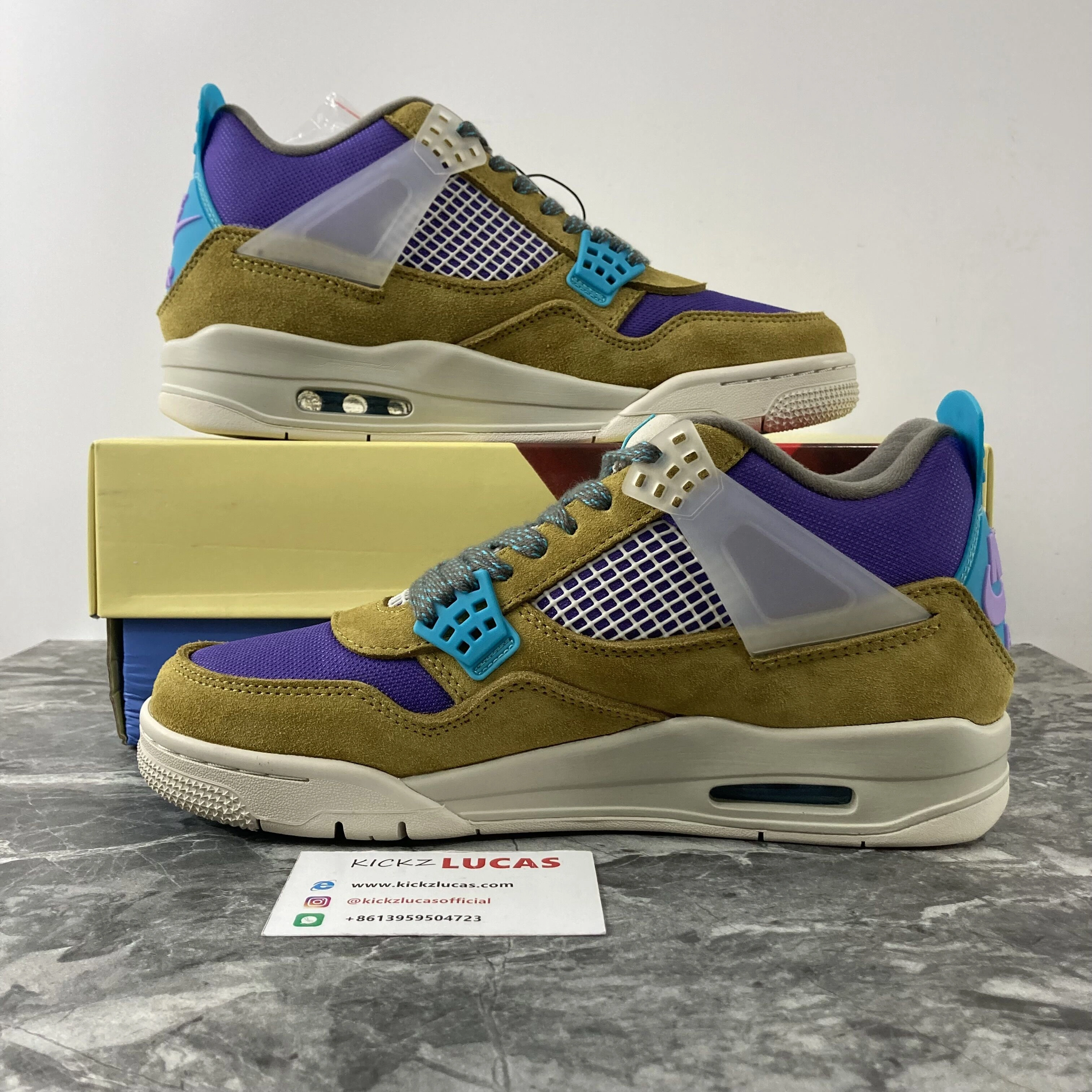 Air Jordan 4 Retro SP 30th Anniversary Union Desert Moss DJ5718- SportInspired 2000