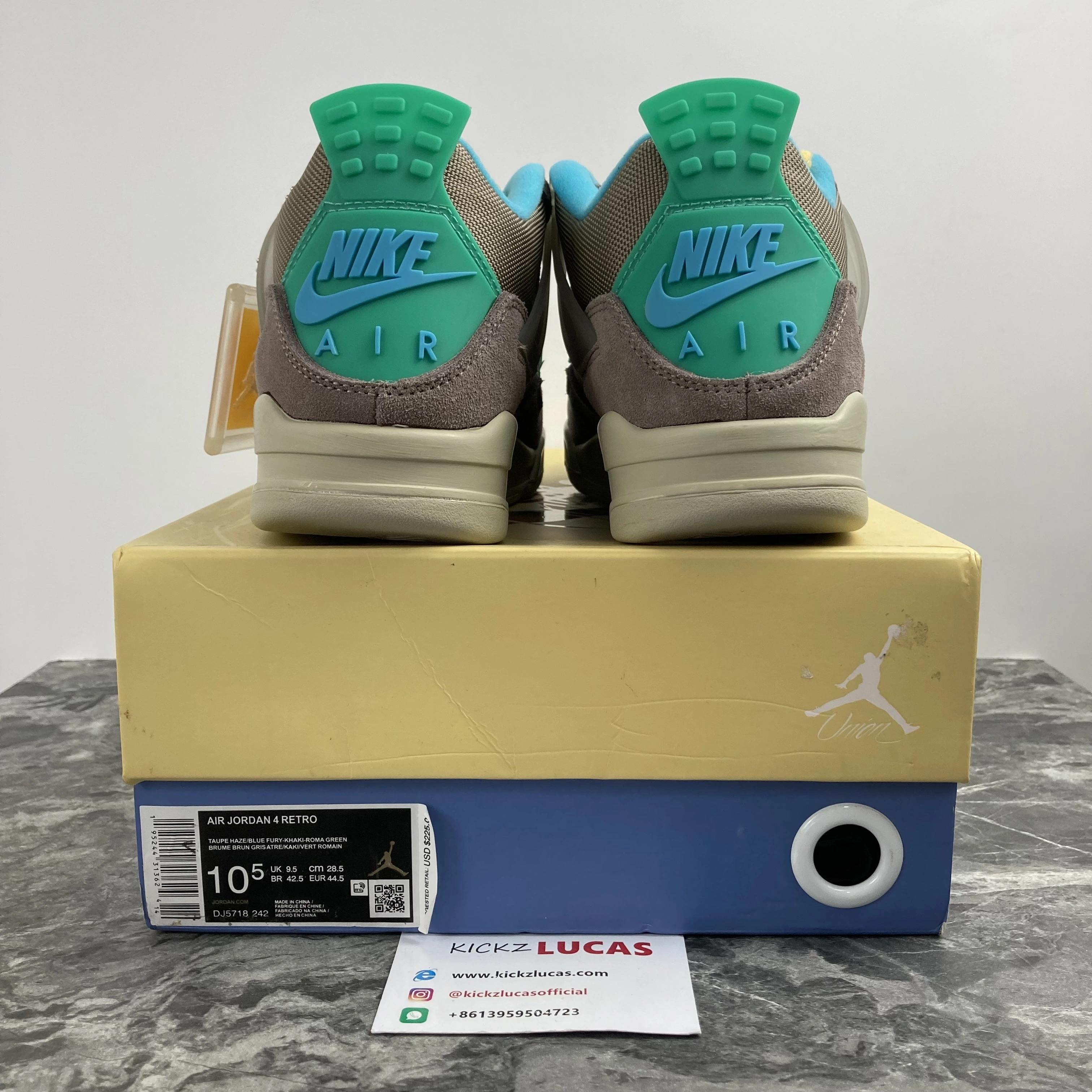 SmartChoice Air Jordan 4 Retro SP 30th Anniversary Union Taupe Haze DJ5718- 2006