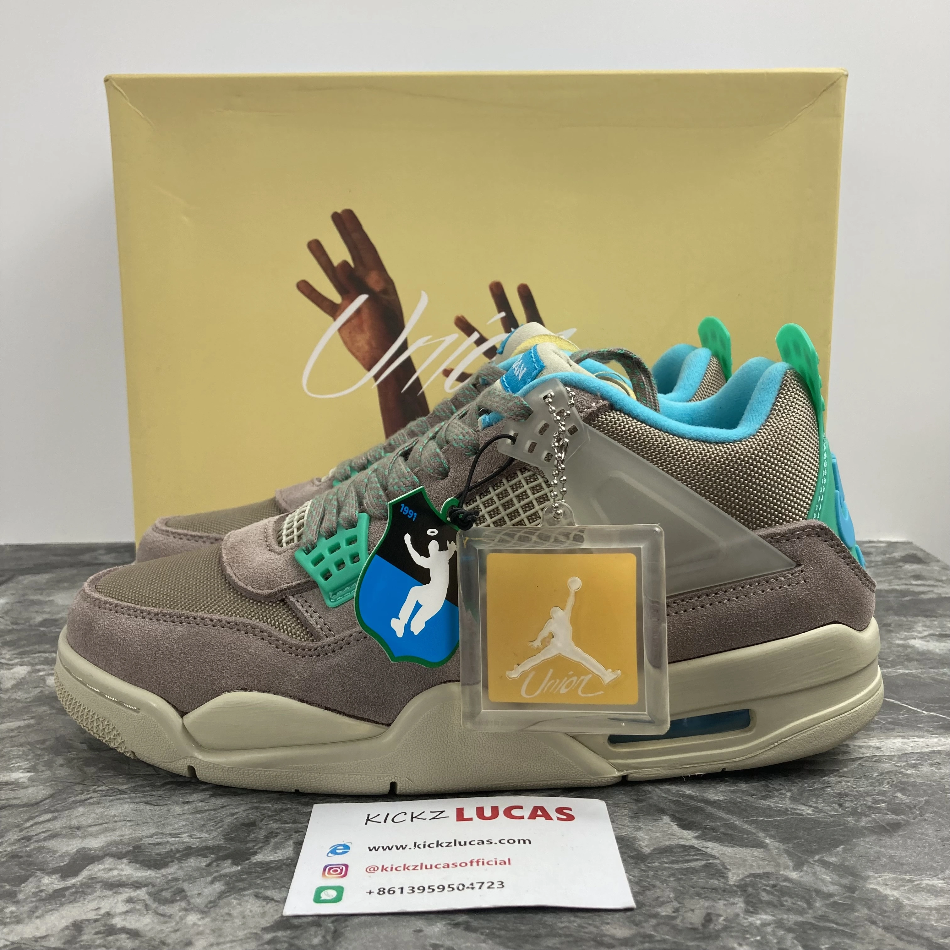 SmartChoice Air Jordan 4 Retro SP 30th Anniversary Union Taupe Haze DJ5718- 2006