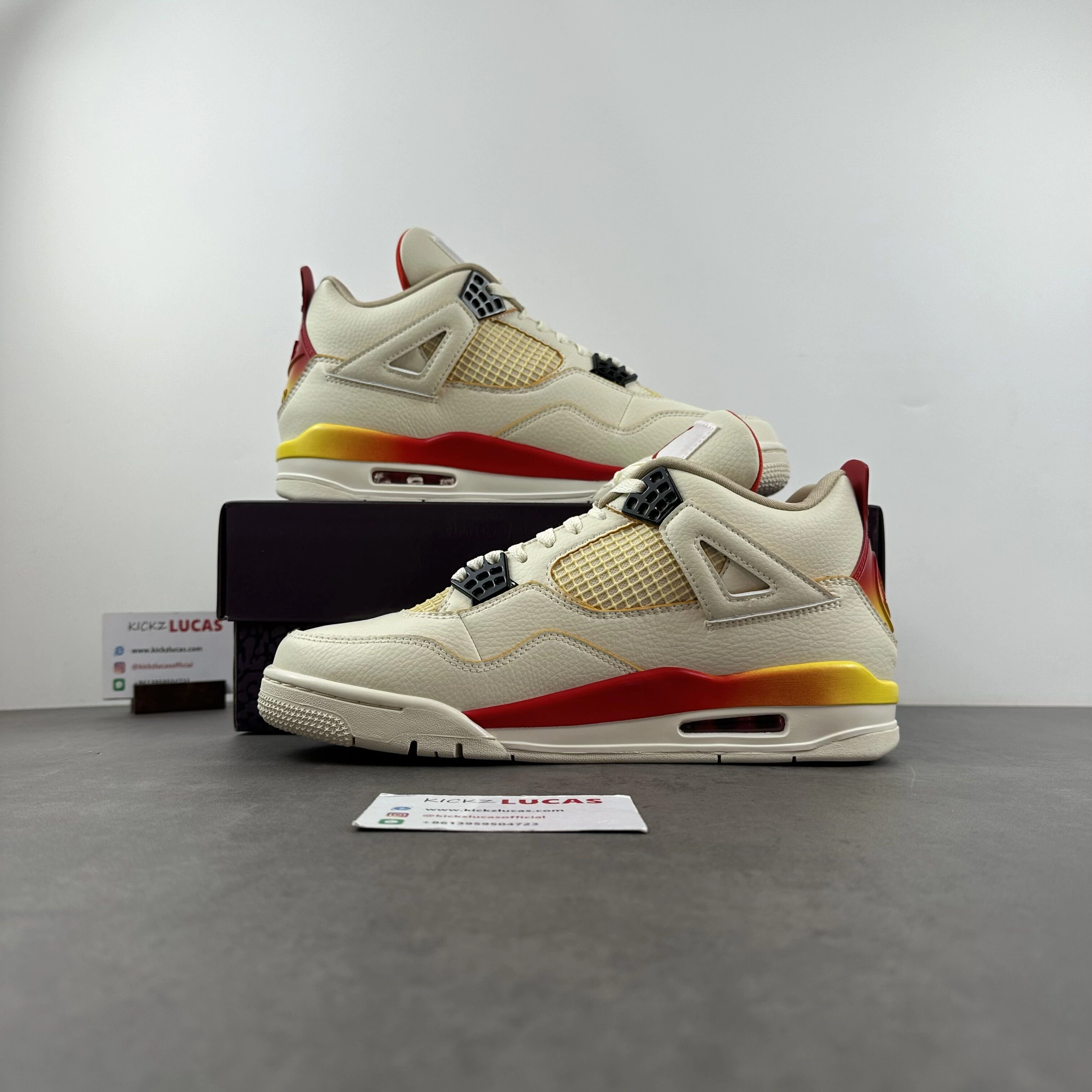 Air Jordan 4 Retro SP Medellín Sunset AQ0344- Original 1942
