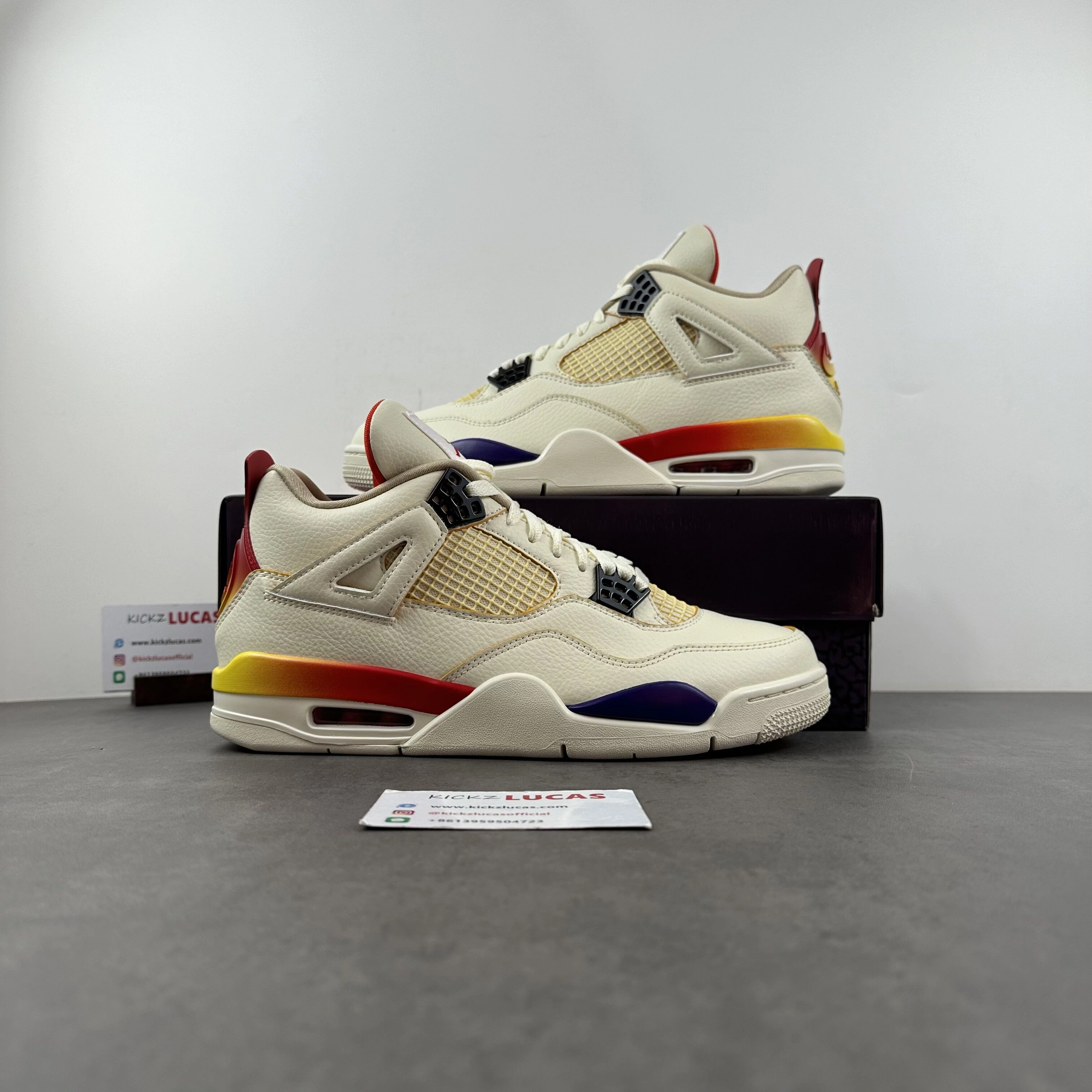 Air Jordan 4 Retro SP Medellín Sunset AQ0344- Original 1942