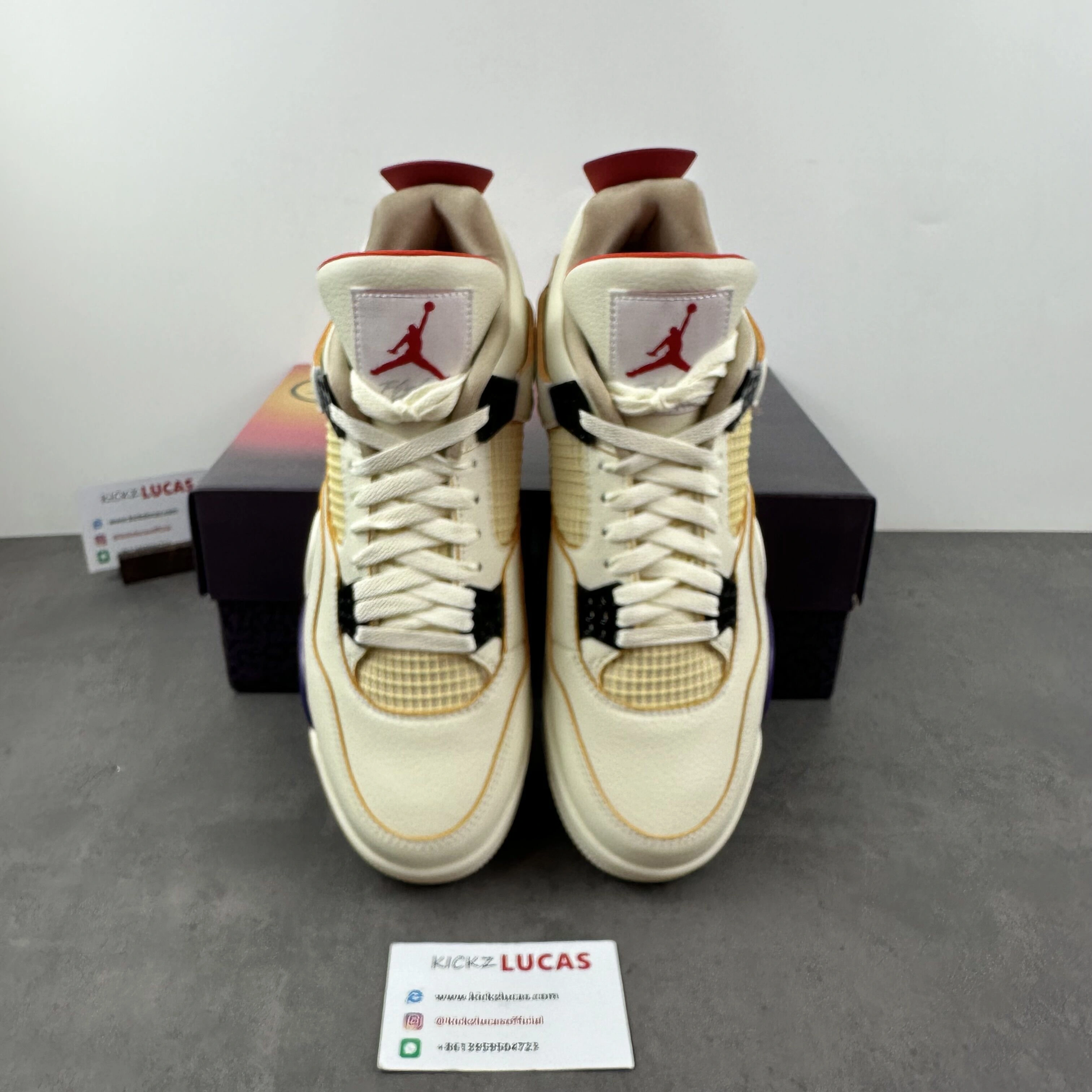 Air Jordan 4 Retro SP Medellín Sunset AQ0344- Original 1942